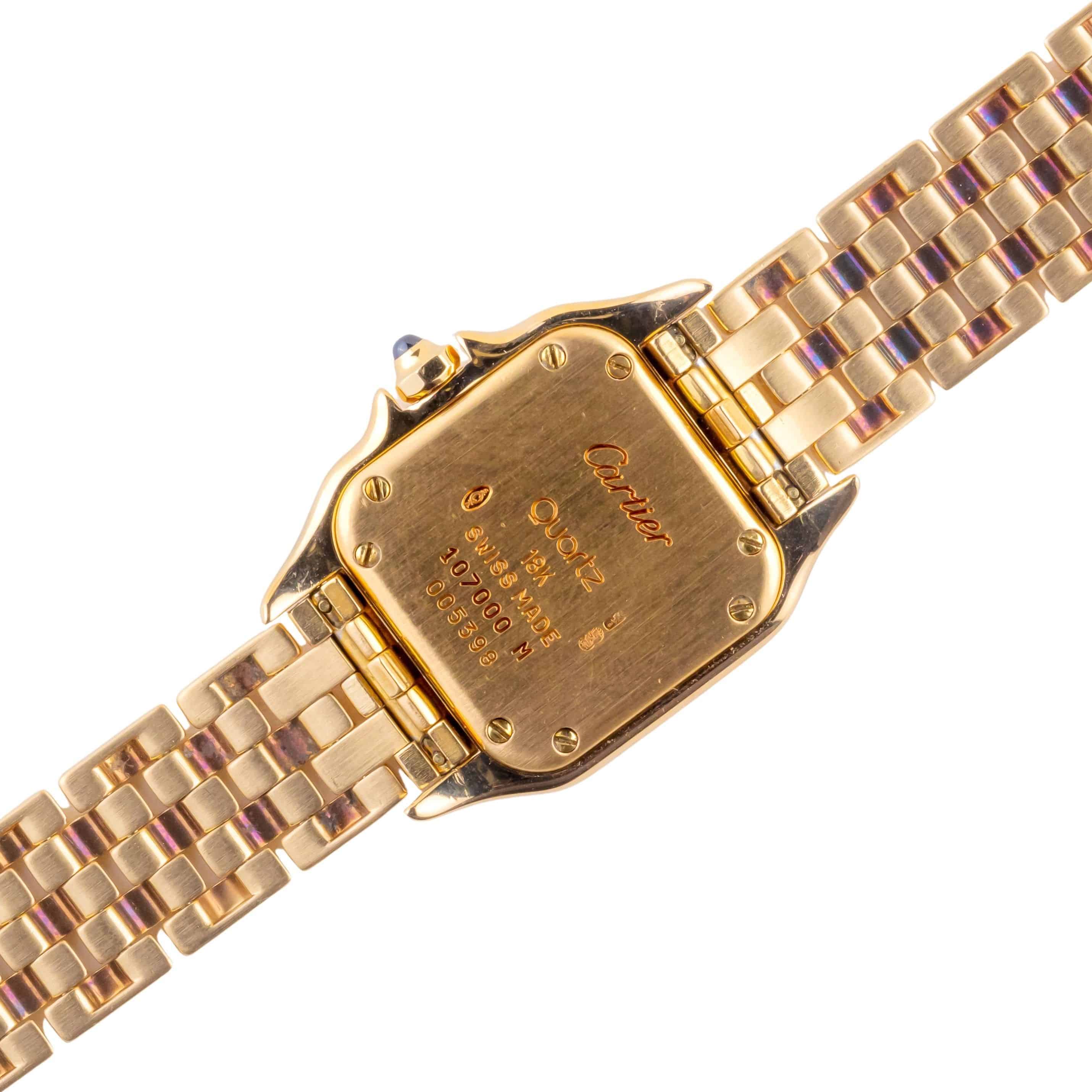 Cartier Panthere 18K 1070 White Roman 1992 (Full Set) 4 2E0B2774 1CG 3M