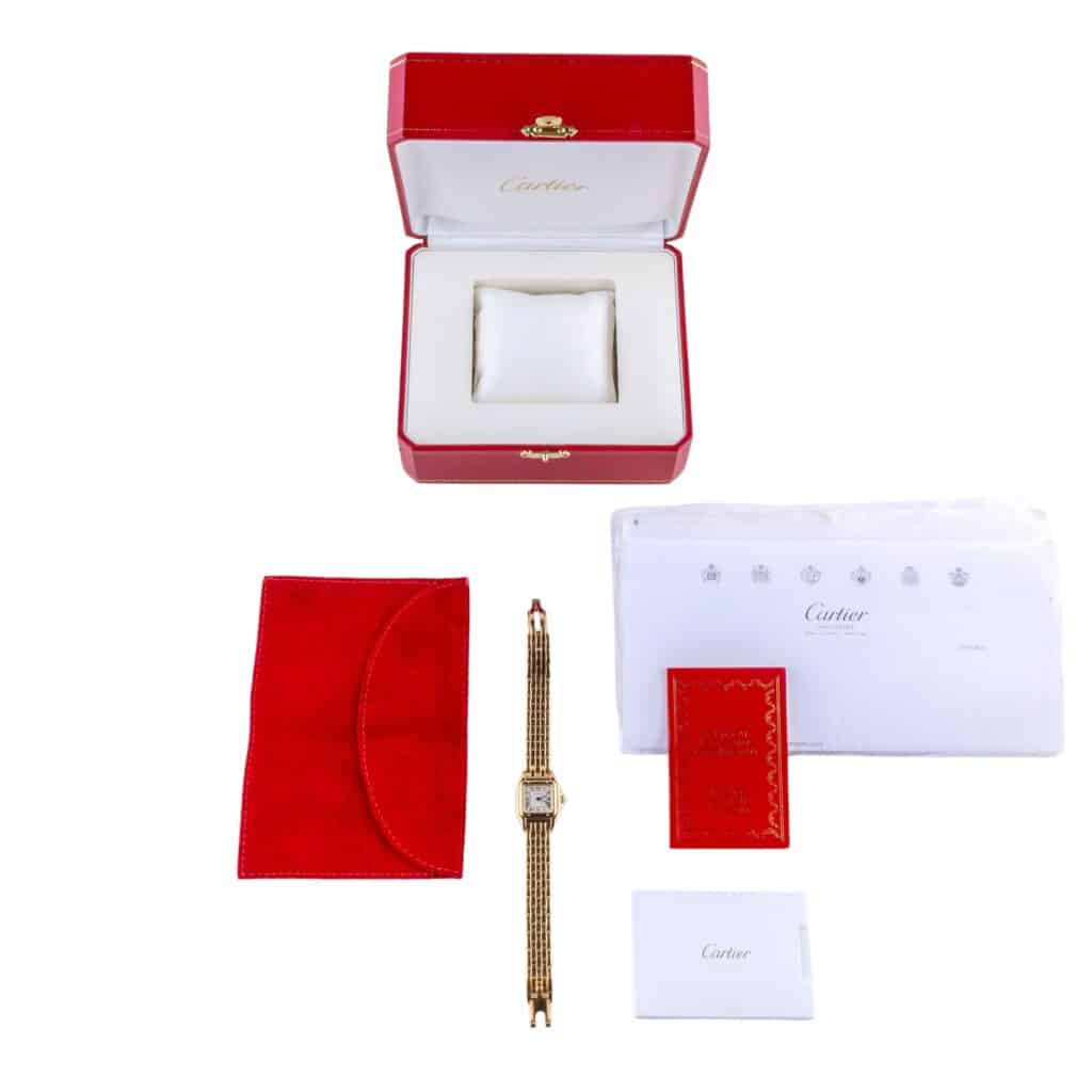 Cartier Panthere 18K 1070 White Roman 1992 (Full Set) 15 2E0B2832 1CG 3M