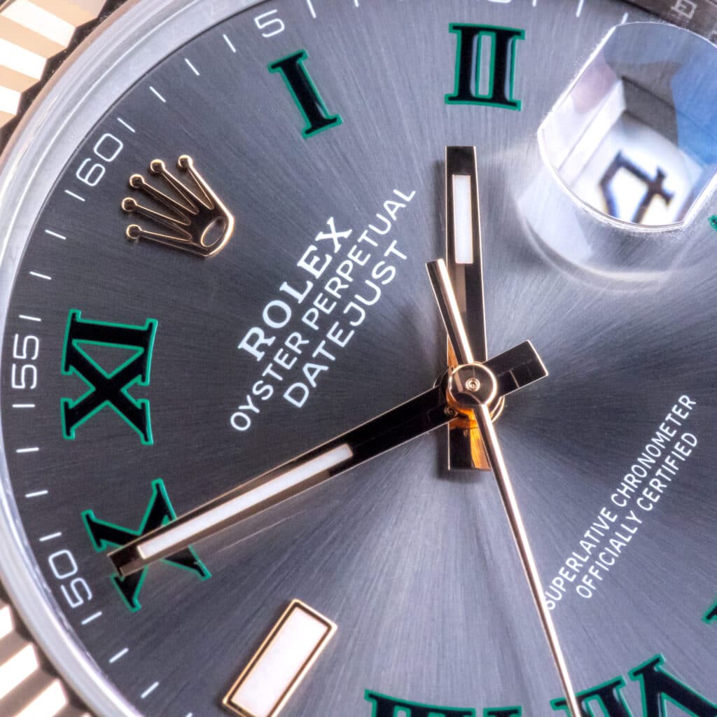 Alternative view of NEW Rolex Oyster Perpetual Datejust Wimbledon Roman 126331 2026 (Volledige Set)
