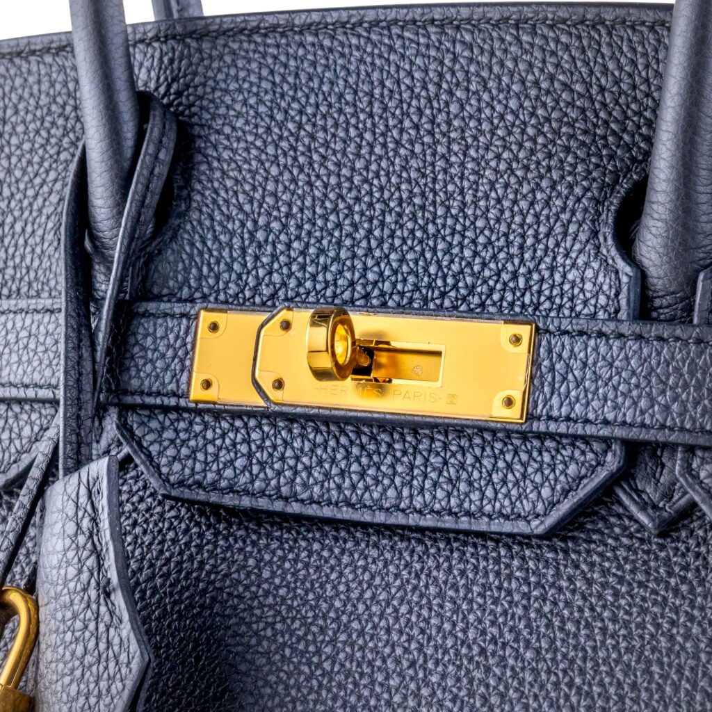 Alternative view of Hermes Birkin 30 Noir GHW (Dustbag)