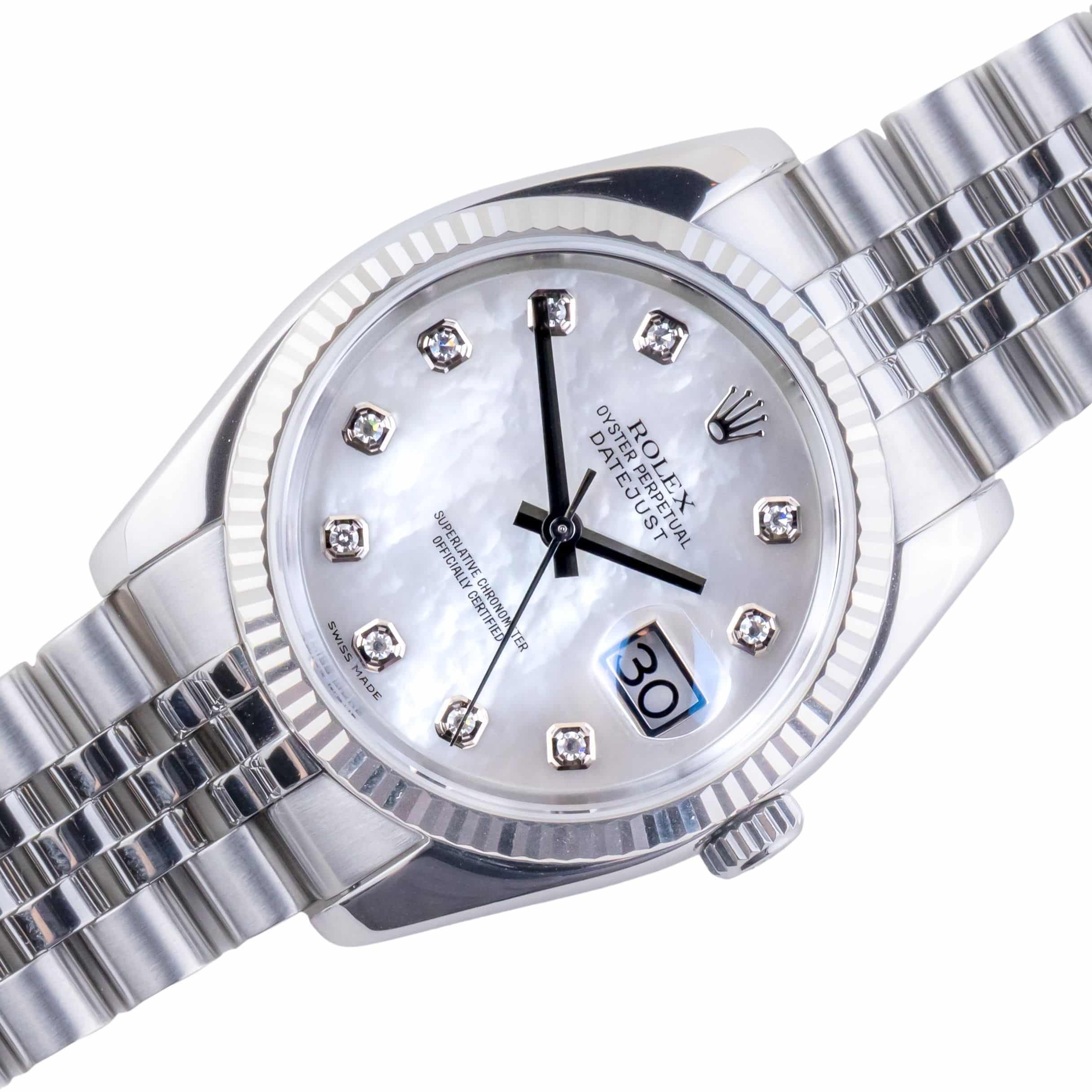 Rolex Oyster Perpetual Datejust MOP Diamond 116234 2006 (Volledige Set) 1 rolex-datejust-116234-12