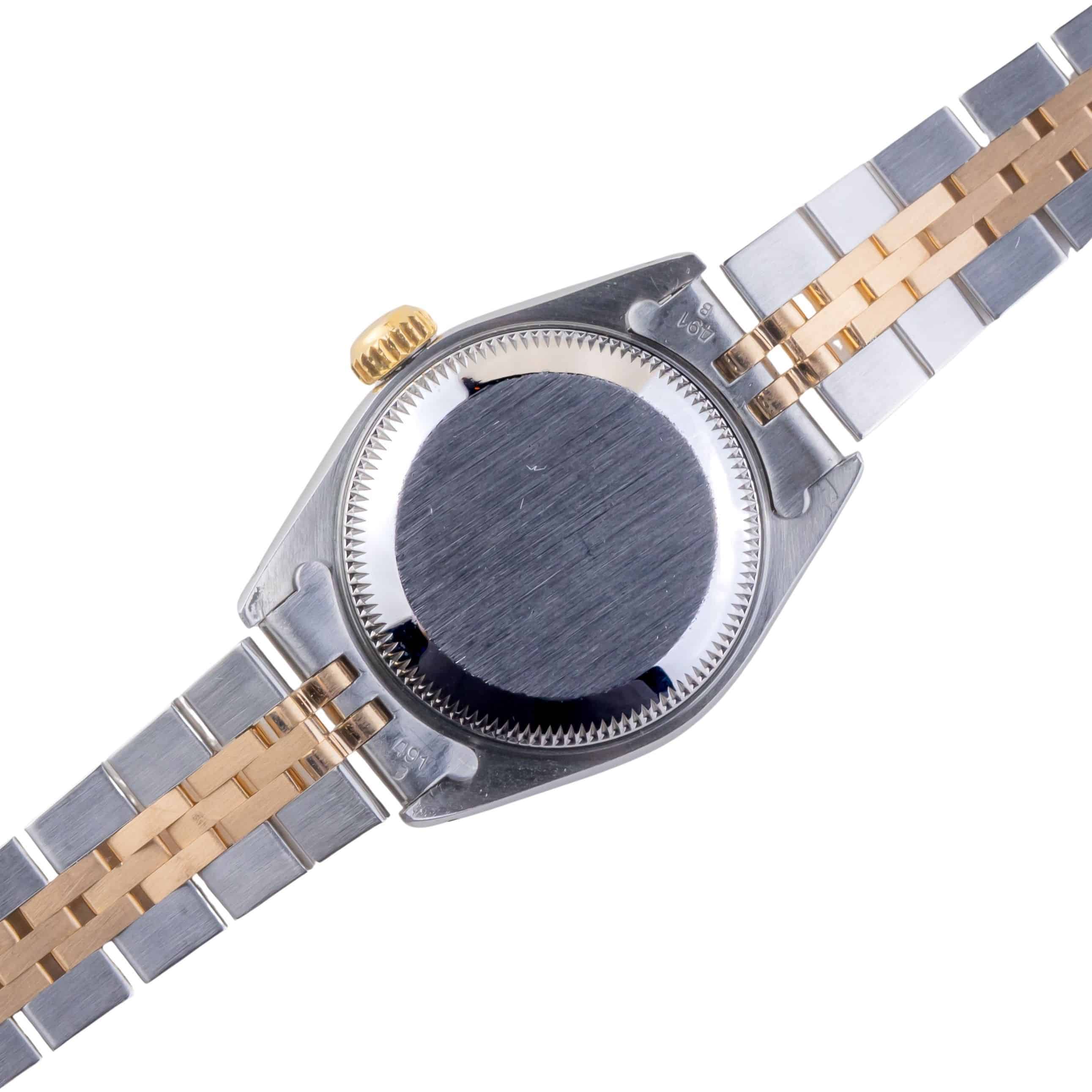 Rolex Lady-Datejust Blue Diamond 69173 1987 (Volledige Set) 4 Rolex Lady-Datejust Blue Diamond 69173 1987 (Volledige Set) - Afbeelding 4