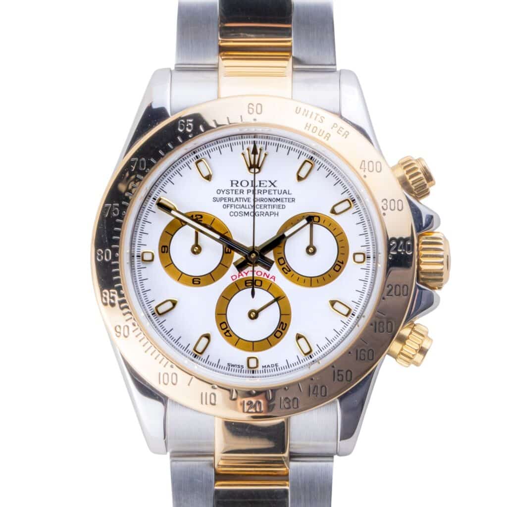 Rolex Daytona White 116523 2004 (Volledige set) 10 2E0B3402 1CG 3M Langedyk Vintage Watches