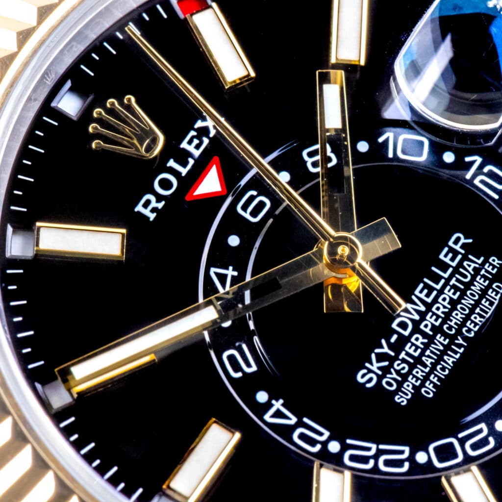 Alternative view of Rolex Sky-Dweller Black 326933 2018 (Vollständiger Satz)