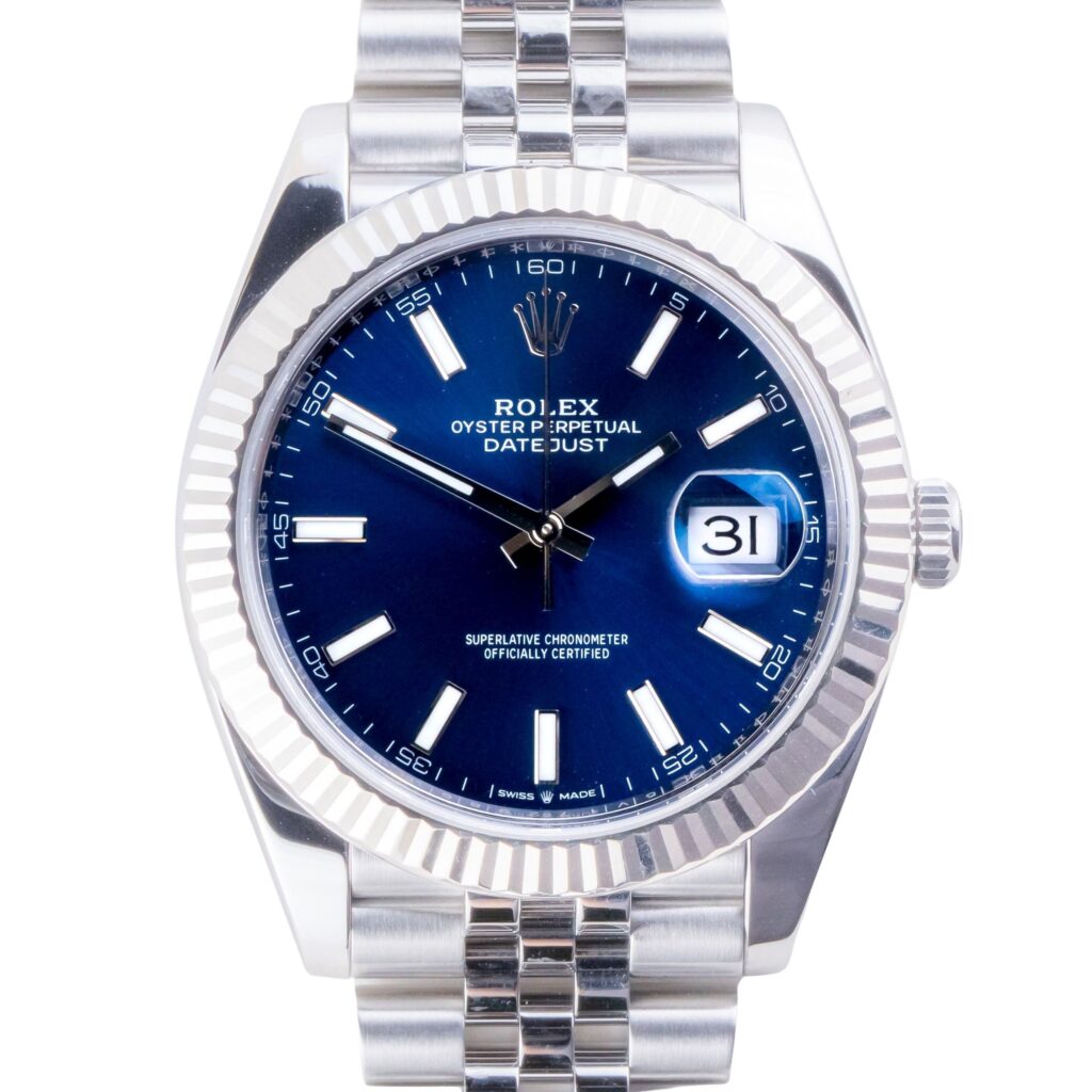 Rolex Datejust 41 Blue 126334 2022 (Full Set) 10 2E0B3441 1CG 3M