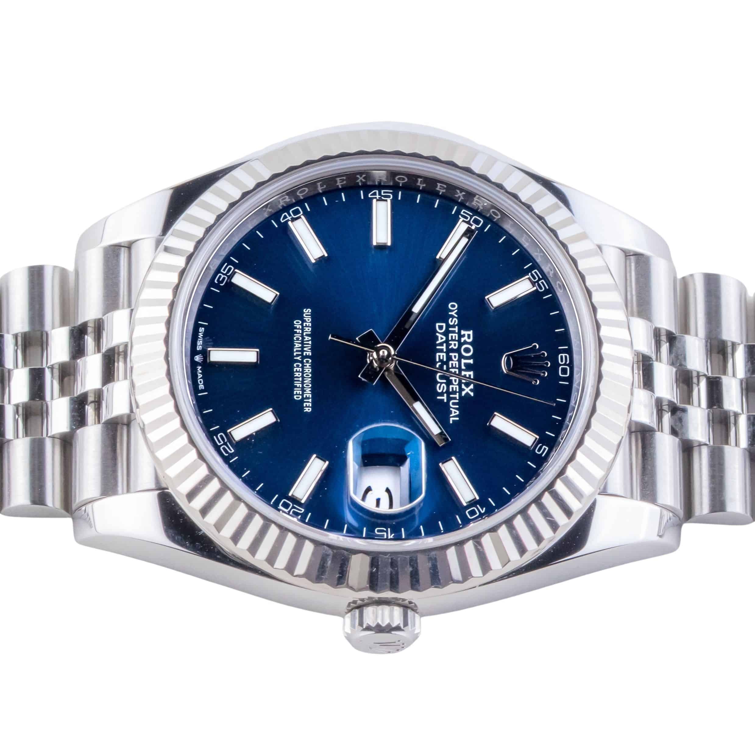 Rolex Datejust 41 Blue 126334 2022 (Full Set) 6 2E0B3450 1CG 3M