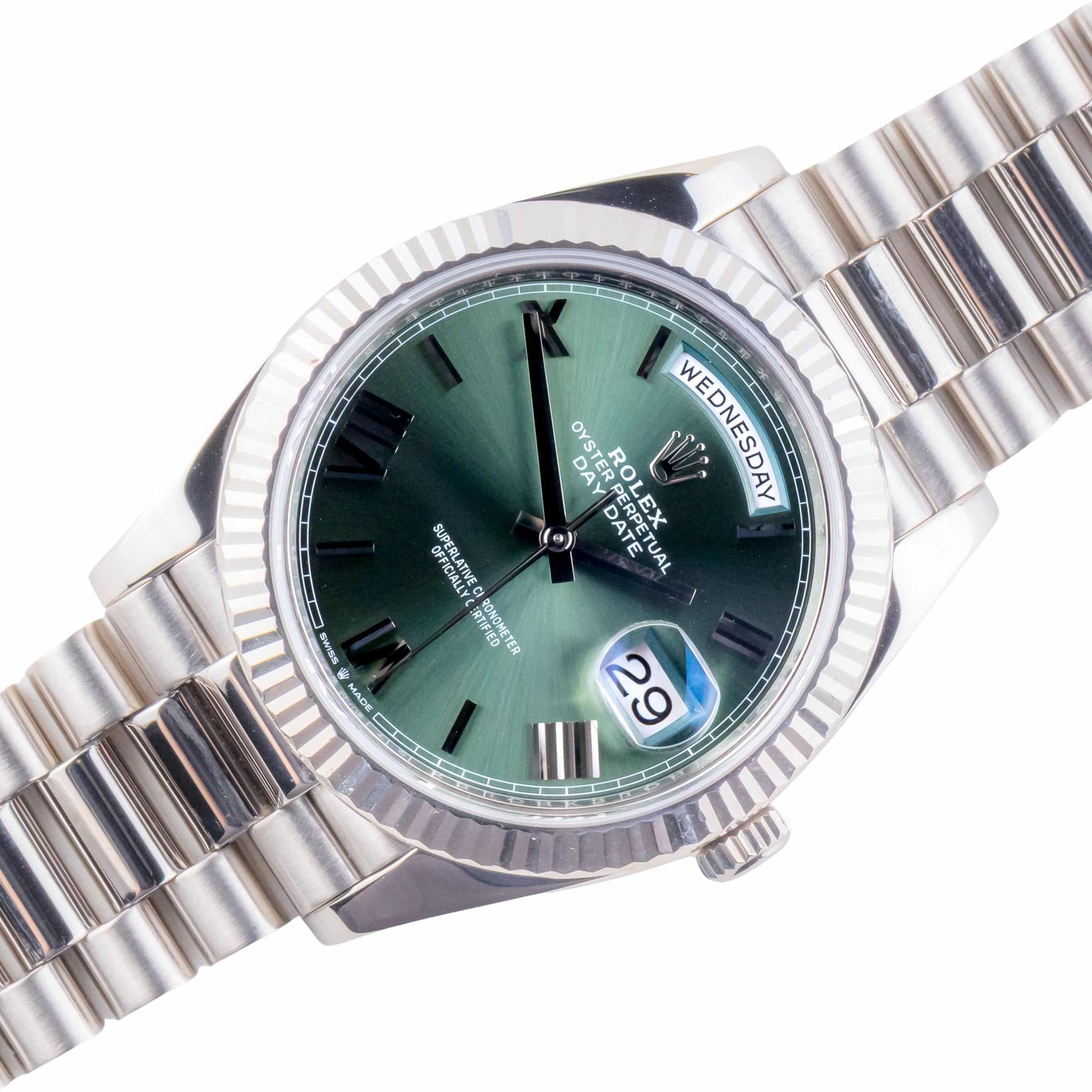 Rolex Day-Date 40 Olive 228239 2020 (Full Set) 1 rolex-day-date-228239-olive