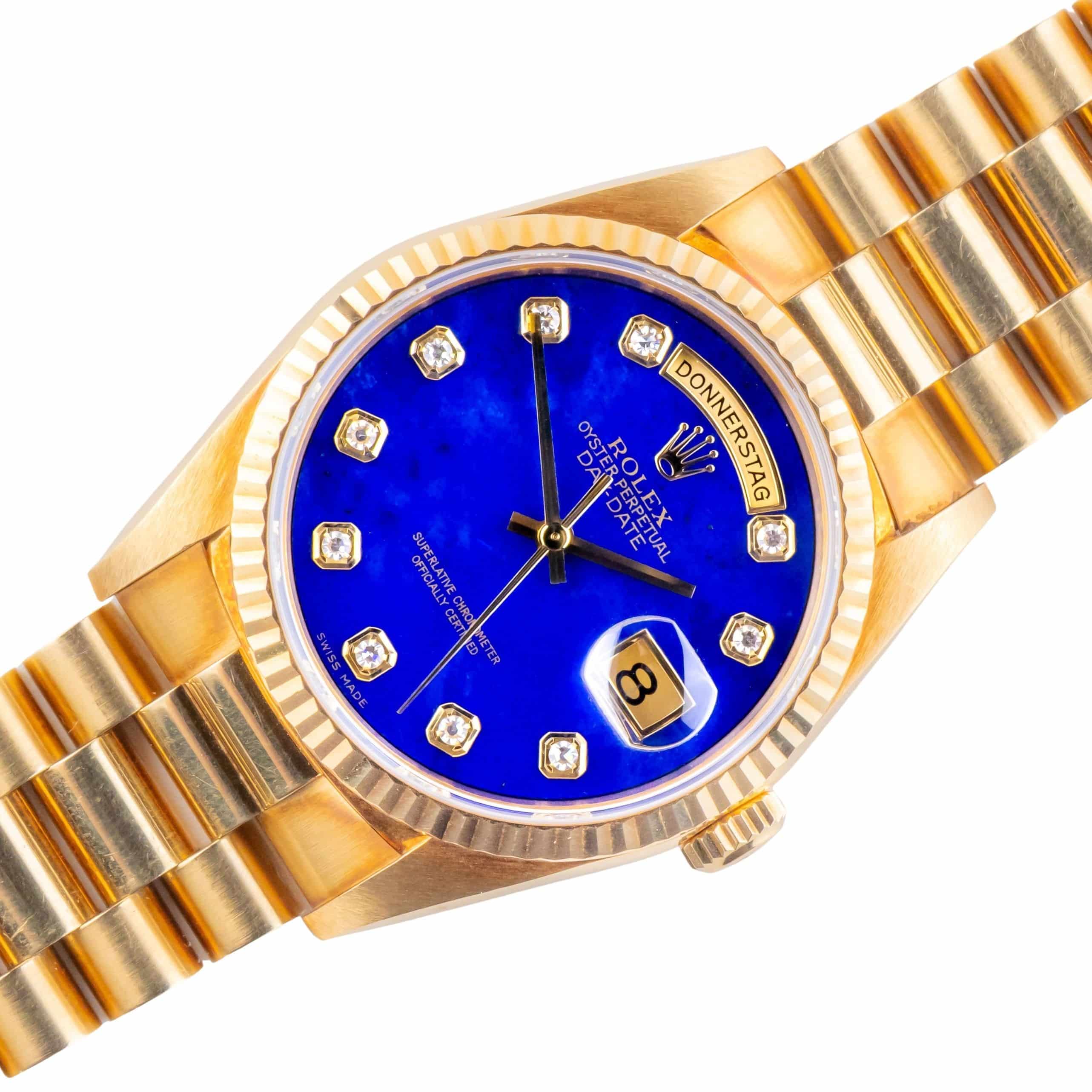 Rolex Day-Date Lapis lazuli 18238 1993 (vollständiger Satz) 1 rolex-day-date-18238-37