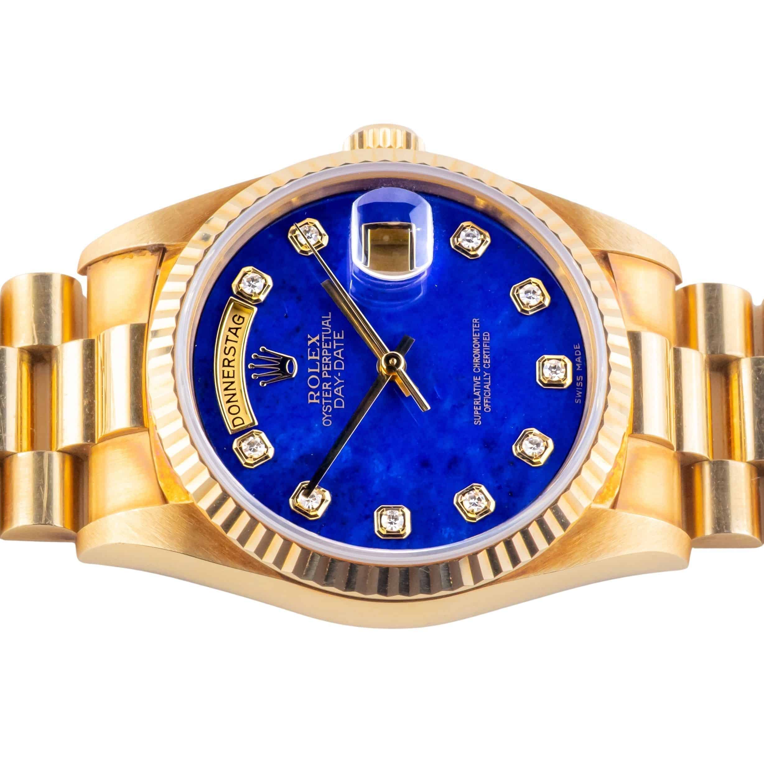 Rolex Day-Date Lapis lazuli 18238 1993 (vollständiger Satz) 5 Rolex Day-Date Lapis lazuli 18238 1993 (vollständiger Satz) – Bild 5