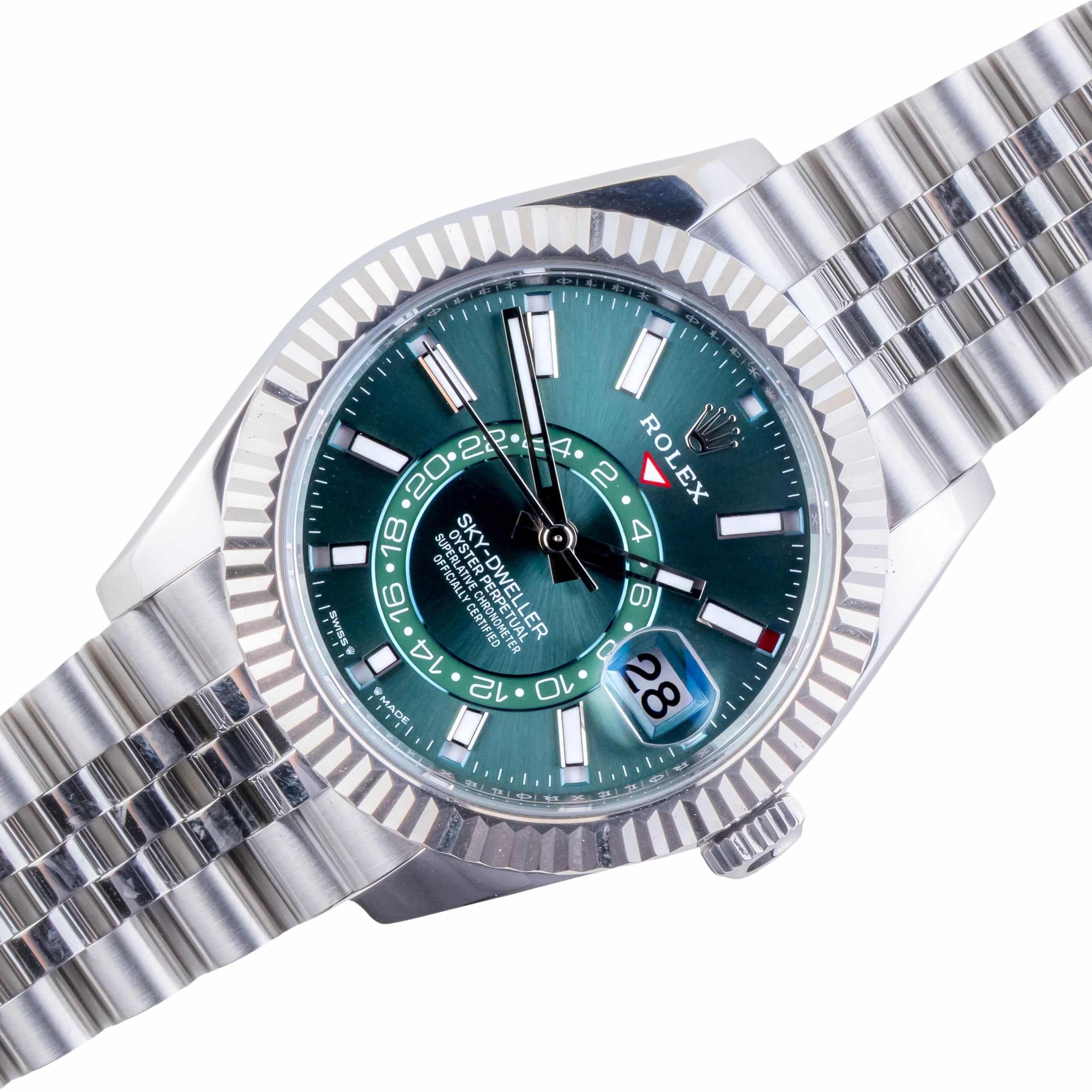 Rolex Sky-Dweller Mint Green 336934 2024 (Vollständiger Satz) 1 rolex-sky-dweller-336934