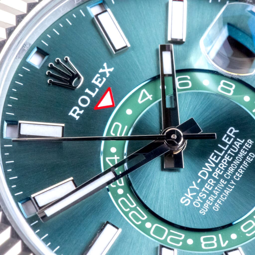 Alternative view of Rolex Sky-Dweller Mint Green 336934 2024 (Vollständiger Satz)