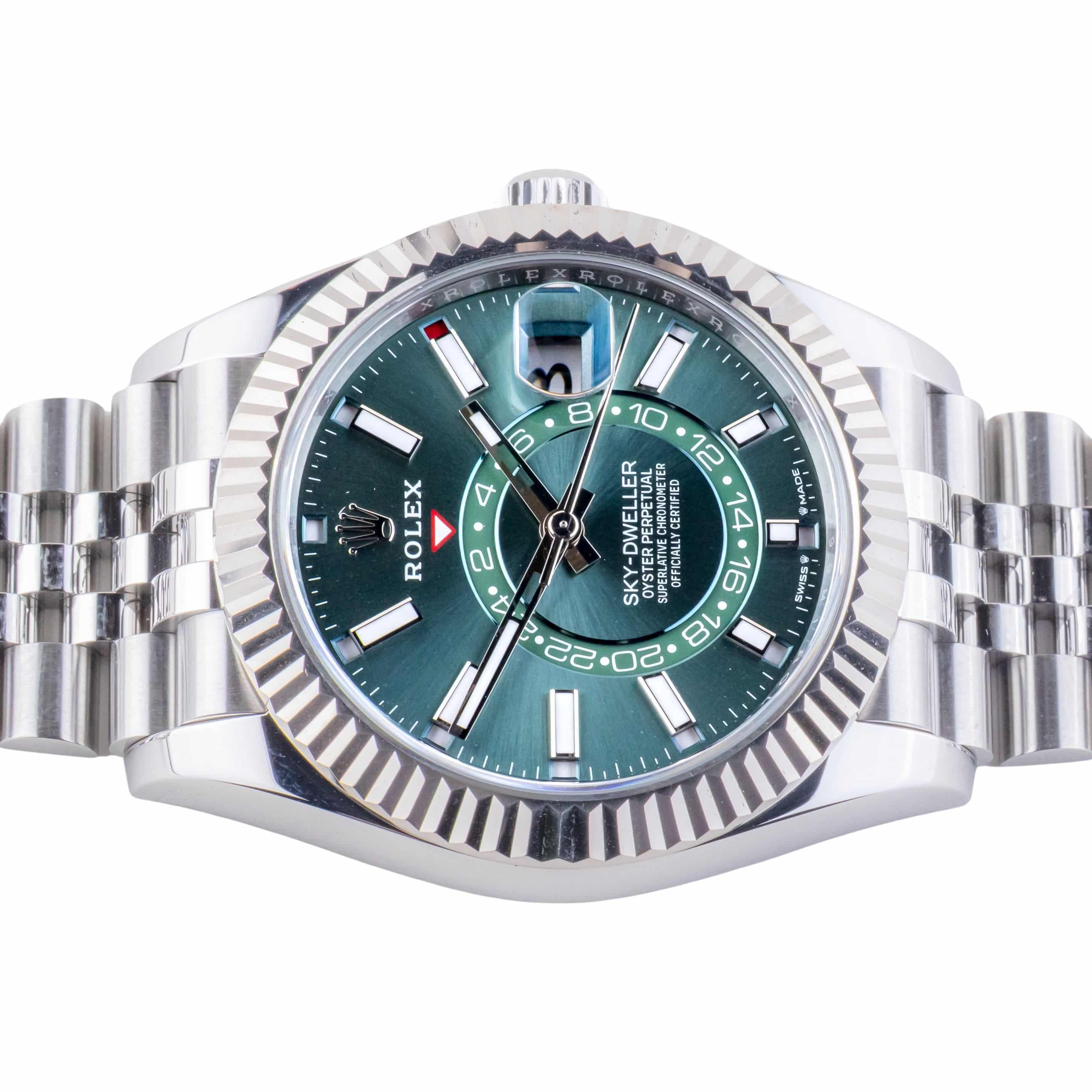Rolex Sky-Dweller Mint Green 336934 2024 (Vollständiger Satz) 5 Rolex Sky-Dweller Mint Green 336934 2024 (Vollständiger Satz) – Bild 5