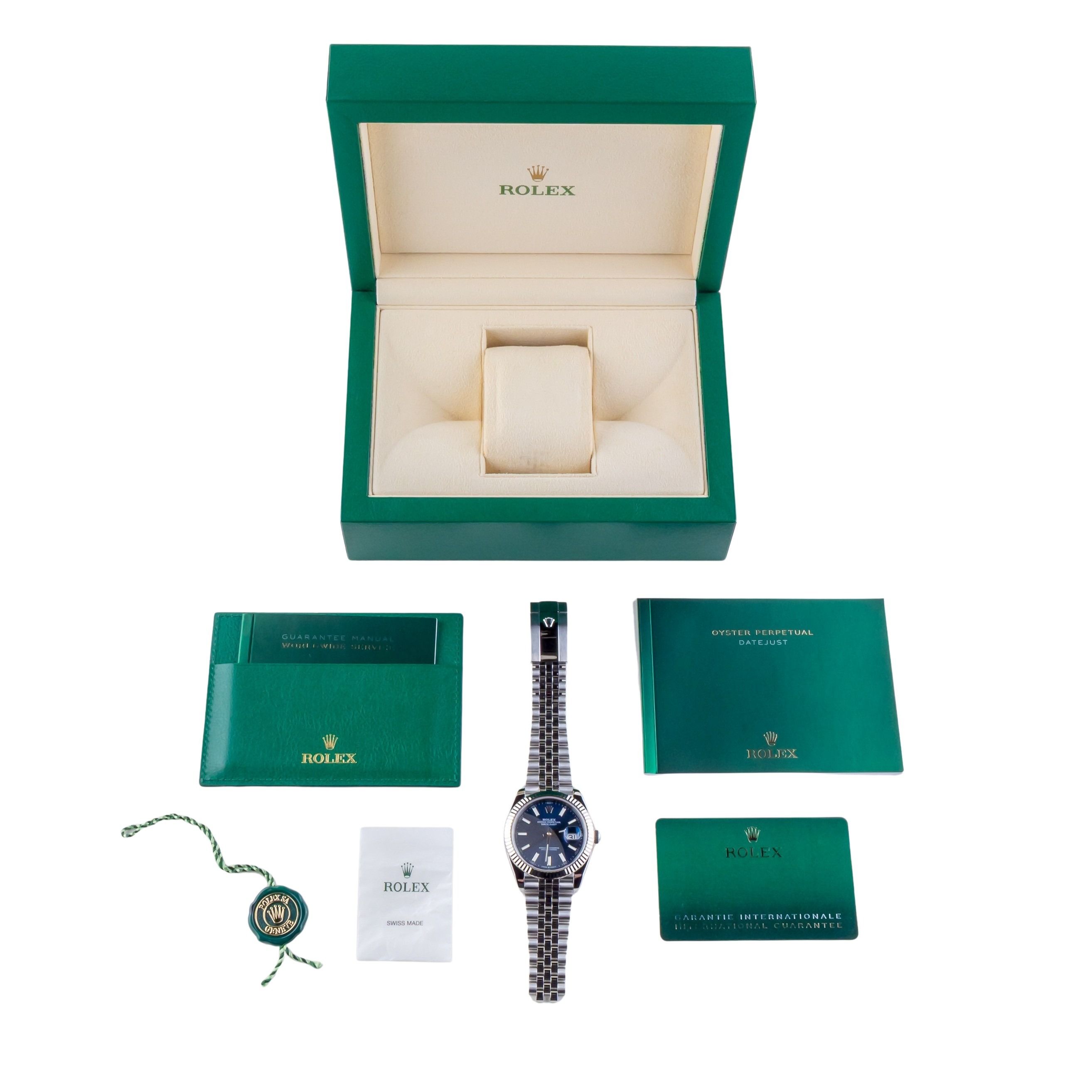 Rolex Datejust 41 Blue 126334 2022 (Full Set) 8 2E0B3623 1CG 3M