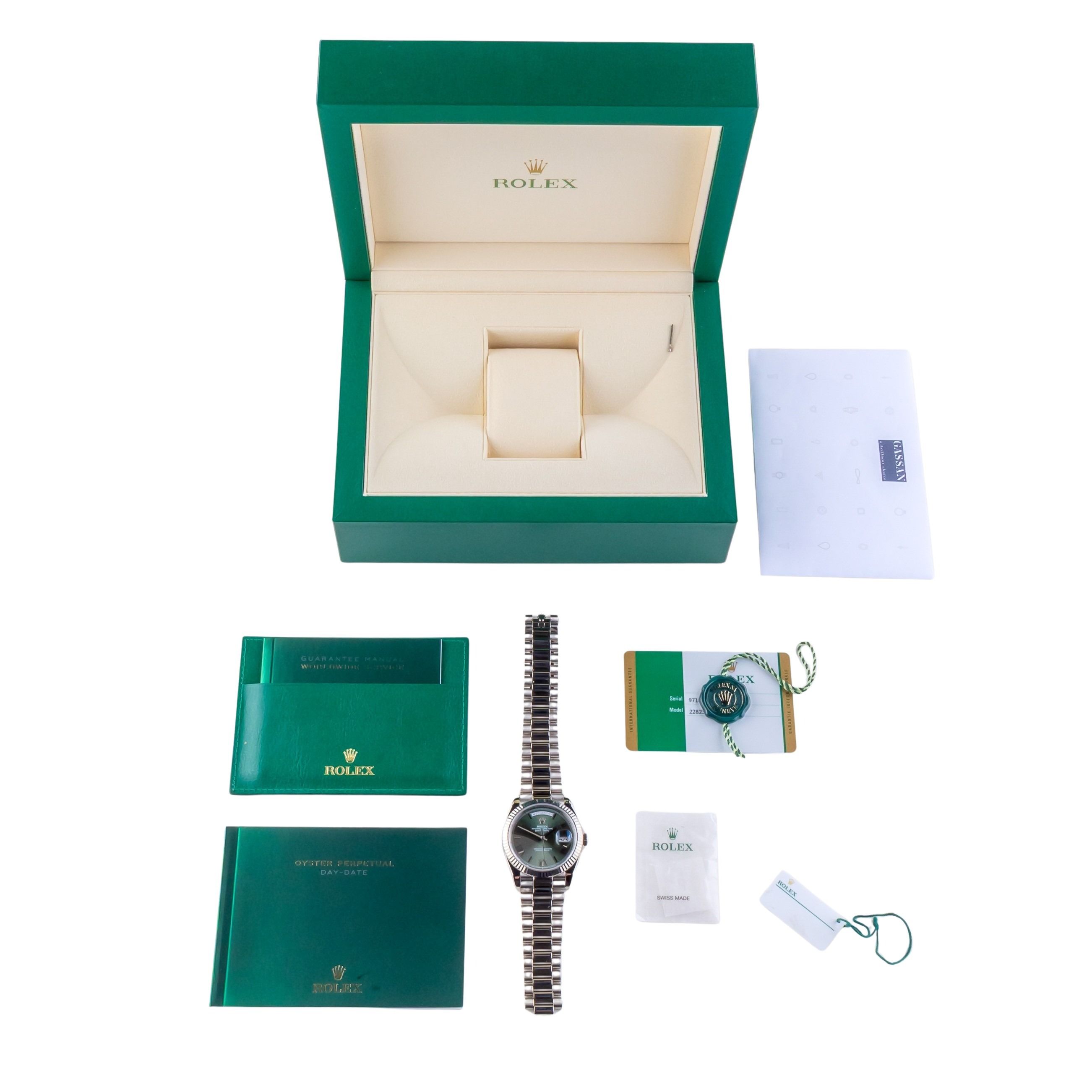 Rolex Day-Date 40 Olive 228239 2020 (Full Set) 8 2E0B3624 1CG 3M