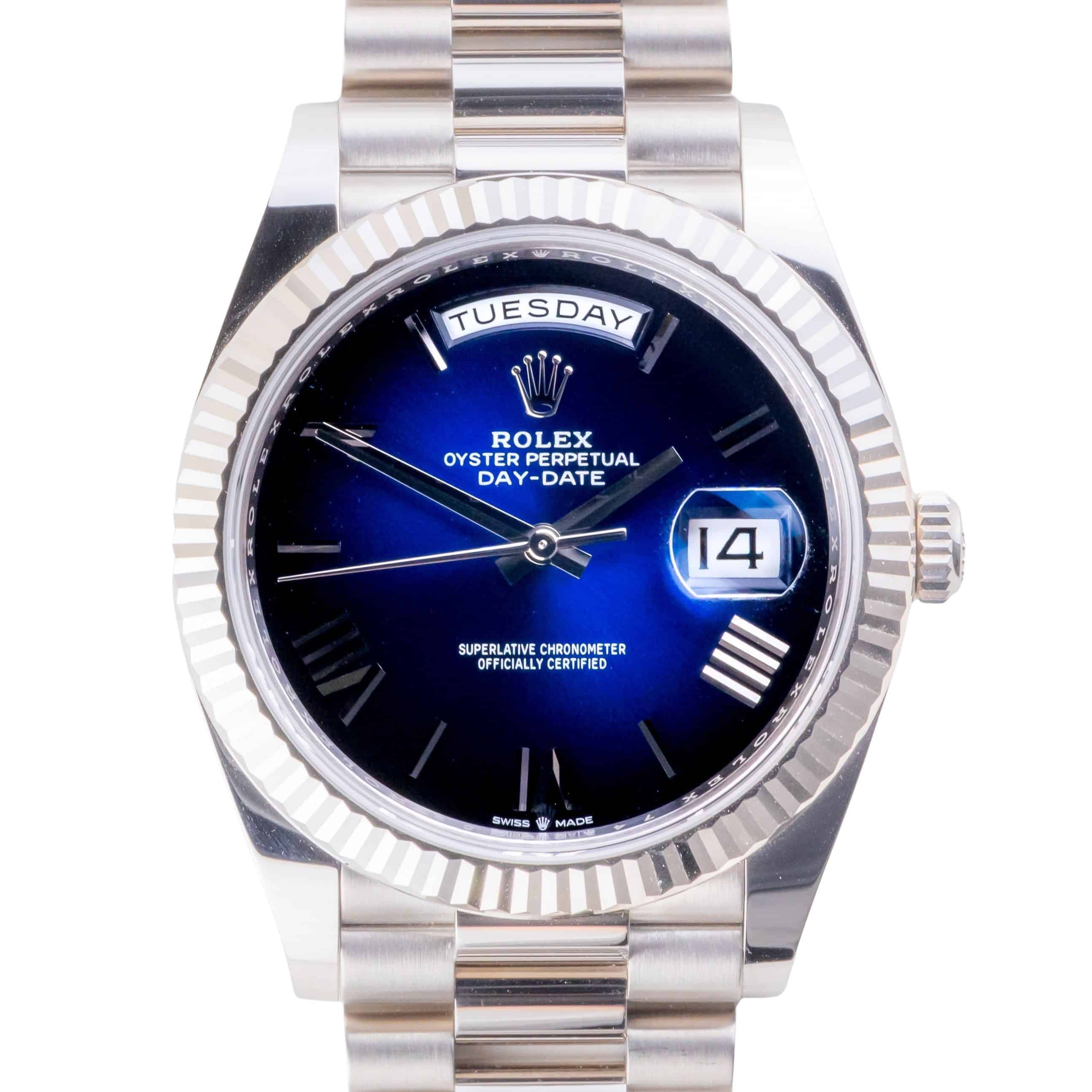 NEW Rolex Day-Date Blue Ombre 228239 2026 (Vollständiger Satz) 3 NEW Rolex Day-Date Blue Ombre 228239 2026 (Vollständiger Satz) – Bild 3
