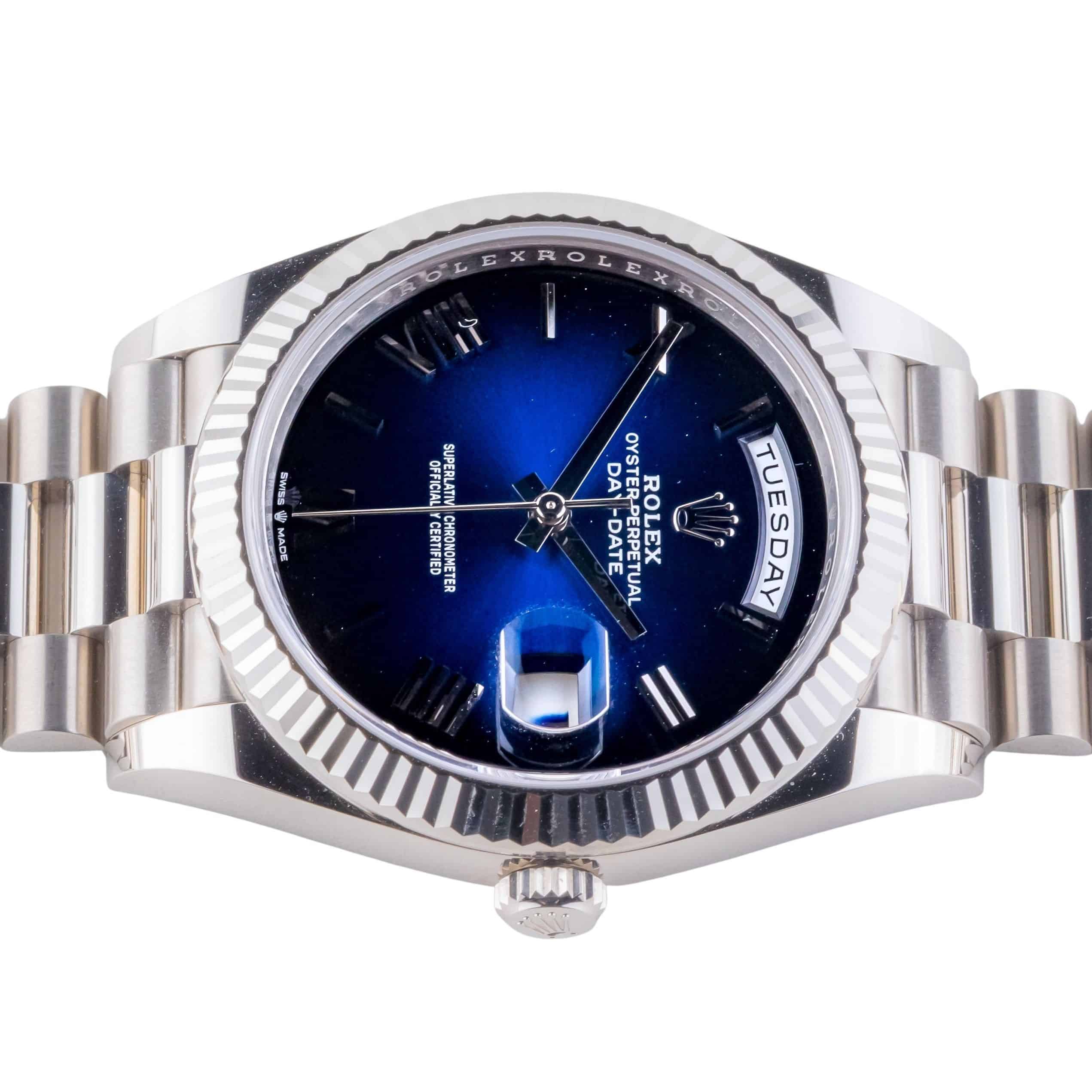 NEW Rolex Day-Date Blue Ombre 228239 2026 (Vollständiger Satz) 5 NEW Rolex Day-Date Blue Ombre 228239 2026 (Vollständiger Satz) – Bild 5