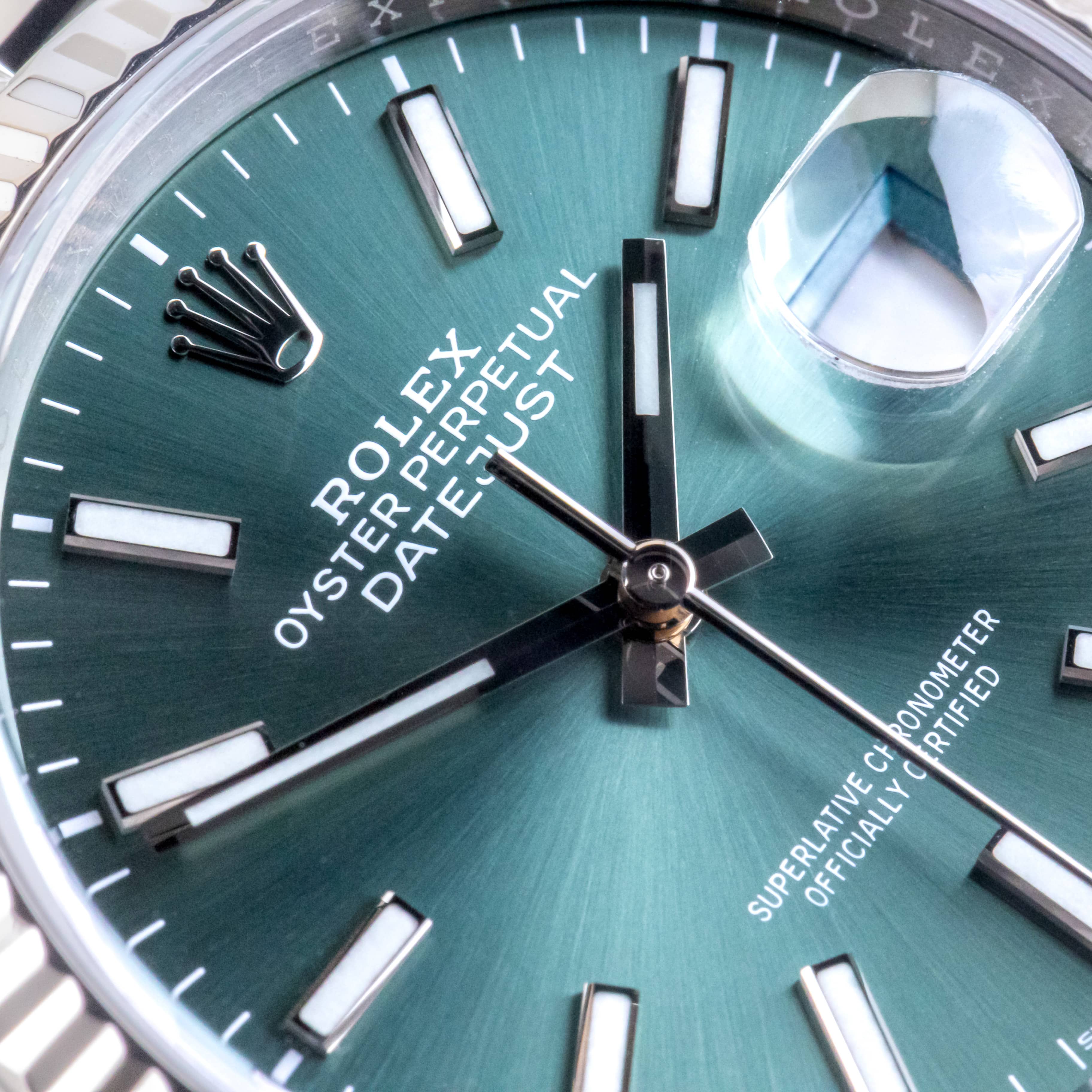Rolex Datejust Mint Green 126234 2023 (Vollständiger Satz) 2 Rolex Datejust Mint Green 126234 2023 (Vollständiger Satz) – Bild 2