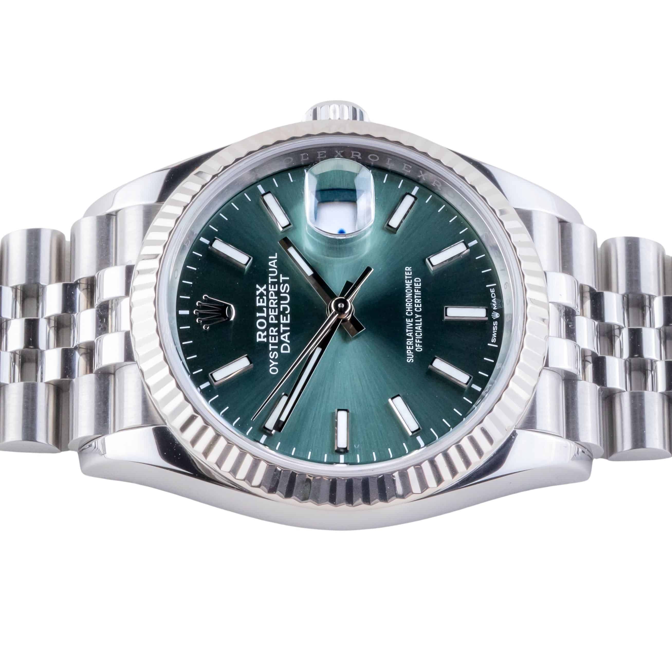 Rolex Datejust Mint Green 126234 2023 (Vollständiger Satz) 5 Rolex Datejust Mint Green 126234 2023 (Vollständiger Satz) – Bild 5