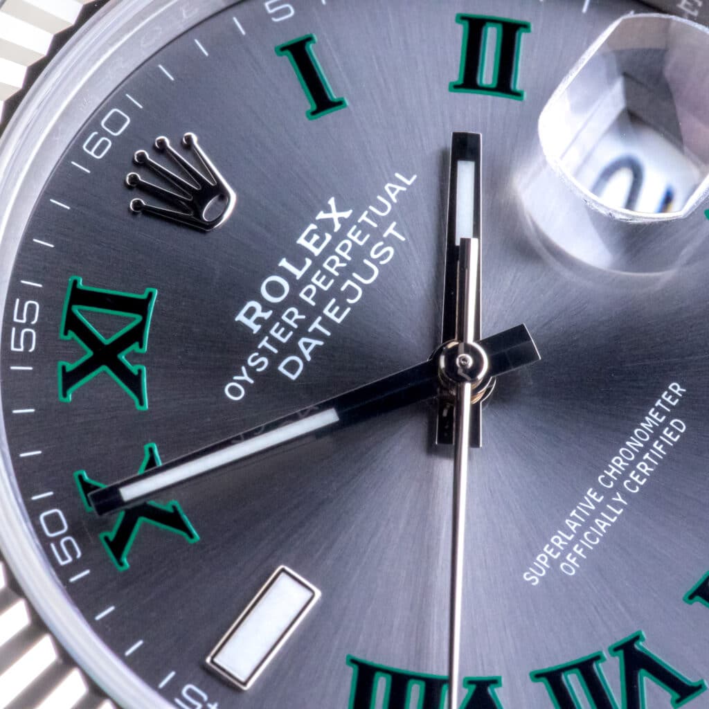 Alternative view of NEW Rolex Datejust Wimbledon 126334 2026 (Vollständiger Satz)