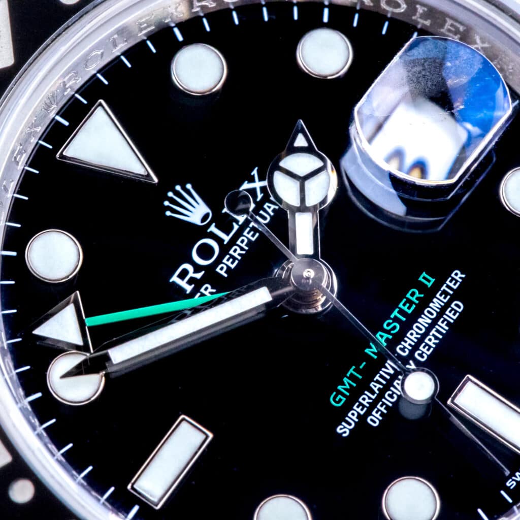Alternative view of Rolex GMT-Master II Black 116710LN 2008 (Vollständiger Satz)