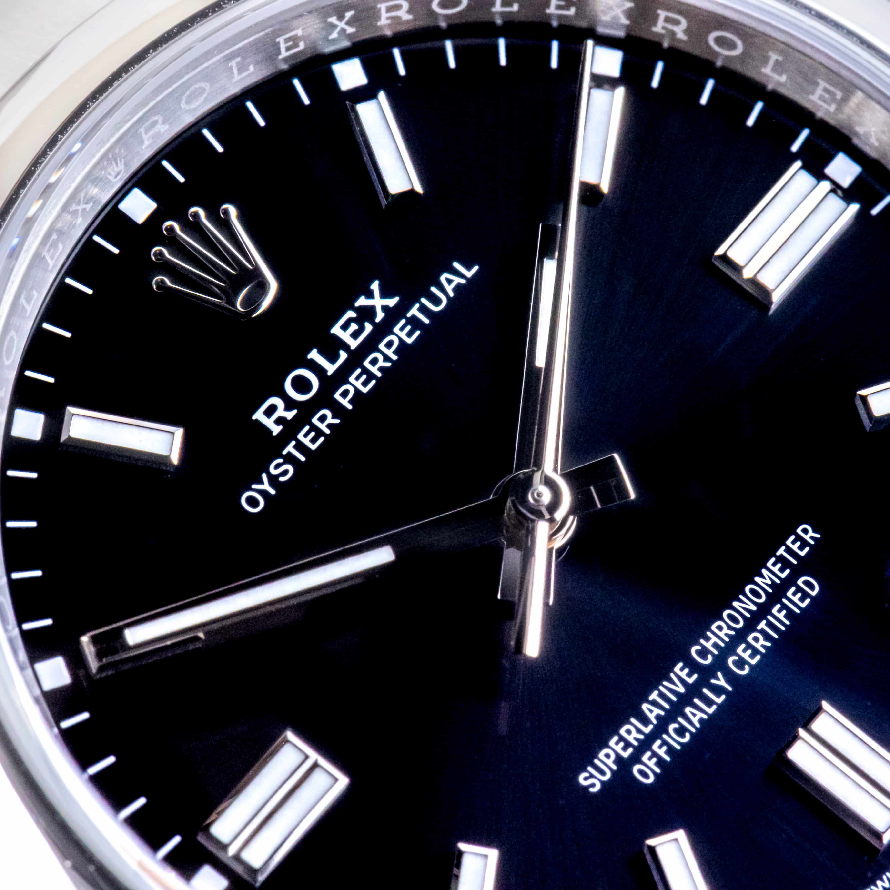 Rolex Oyster Perpetual Black 126000 2025 (Vollständiger Satz) 2 Rolex Oyster Perpetual Black 126000 2025 (Vollständiger Satz) – Bild 2