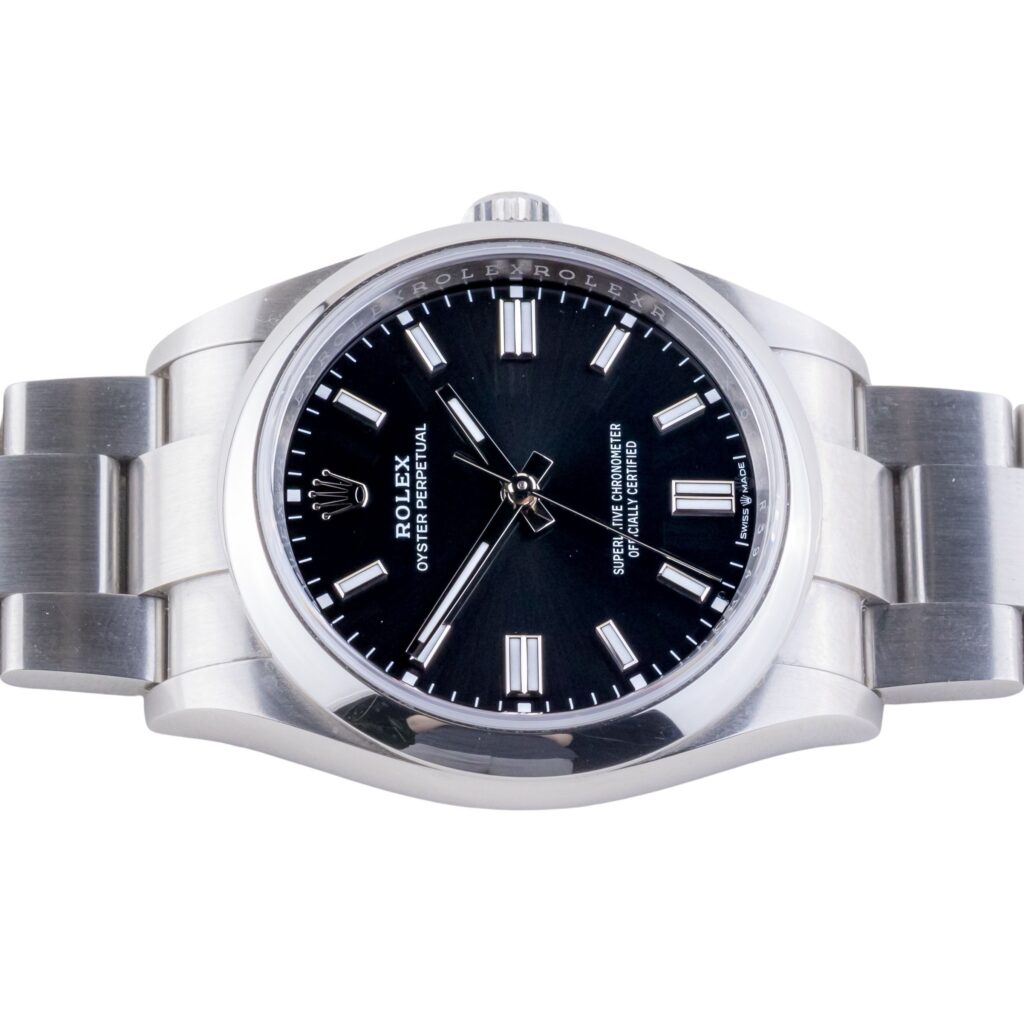 Rolex Oyster Perpetual Black 126000 2025 (Vollständiger Satz) 12 2E0B3839 1CG 3M Langedyk Vintage Watches