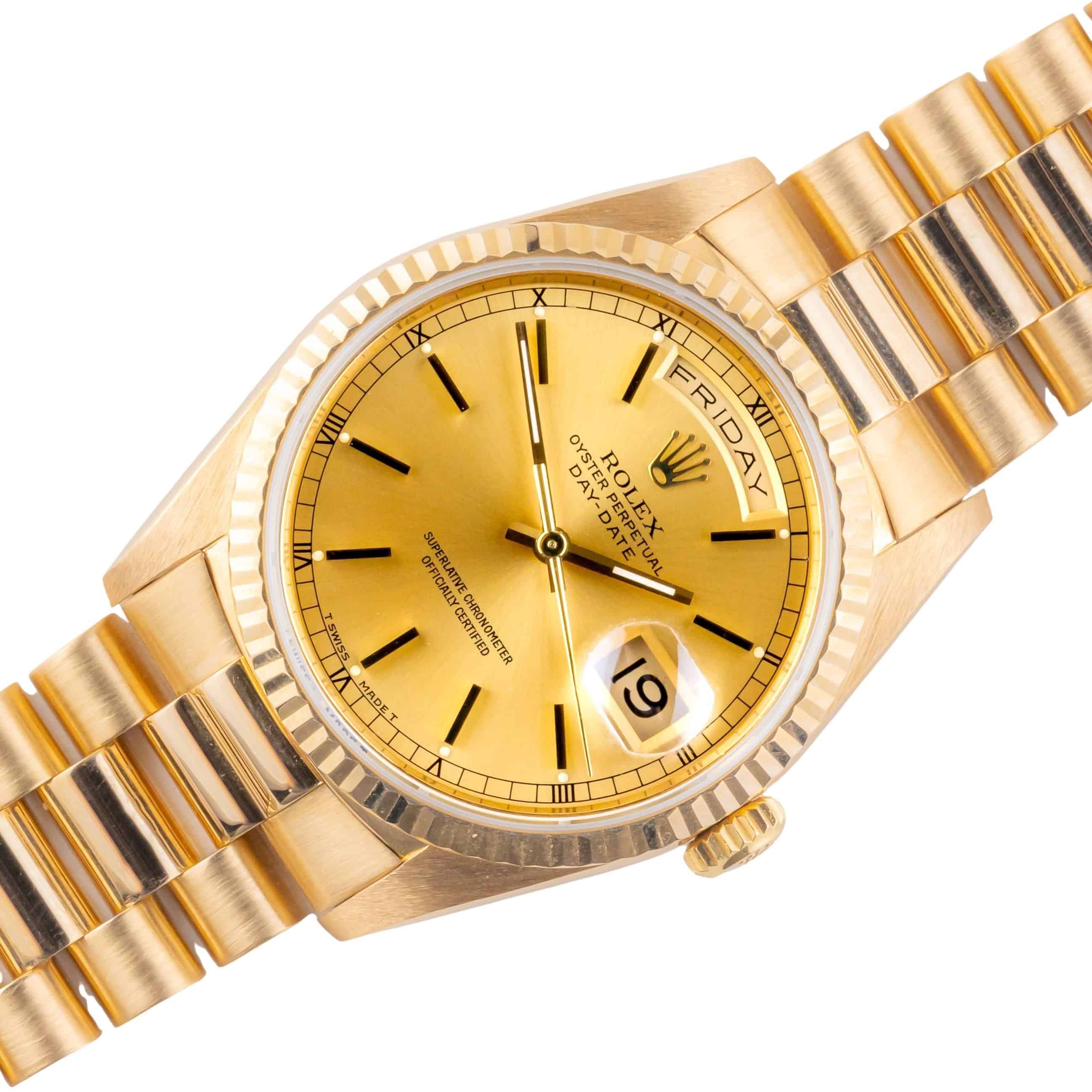 Rolex Day-Date Champagne 18238 1993 (Vollständiger Satz) 1 rolex-day-date-18238-48