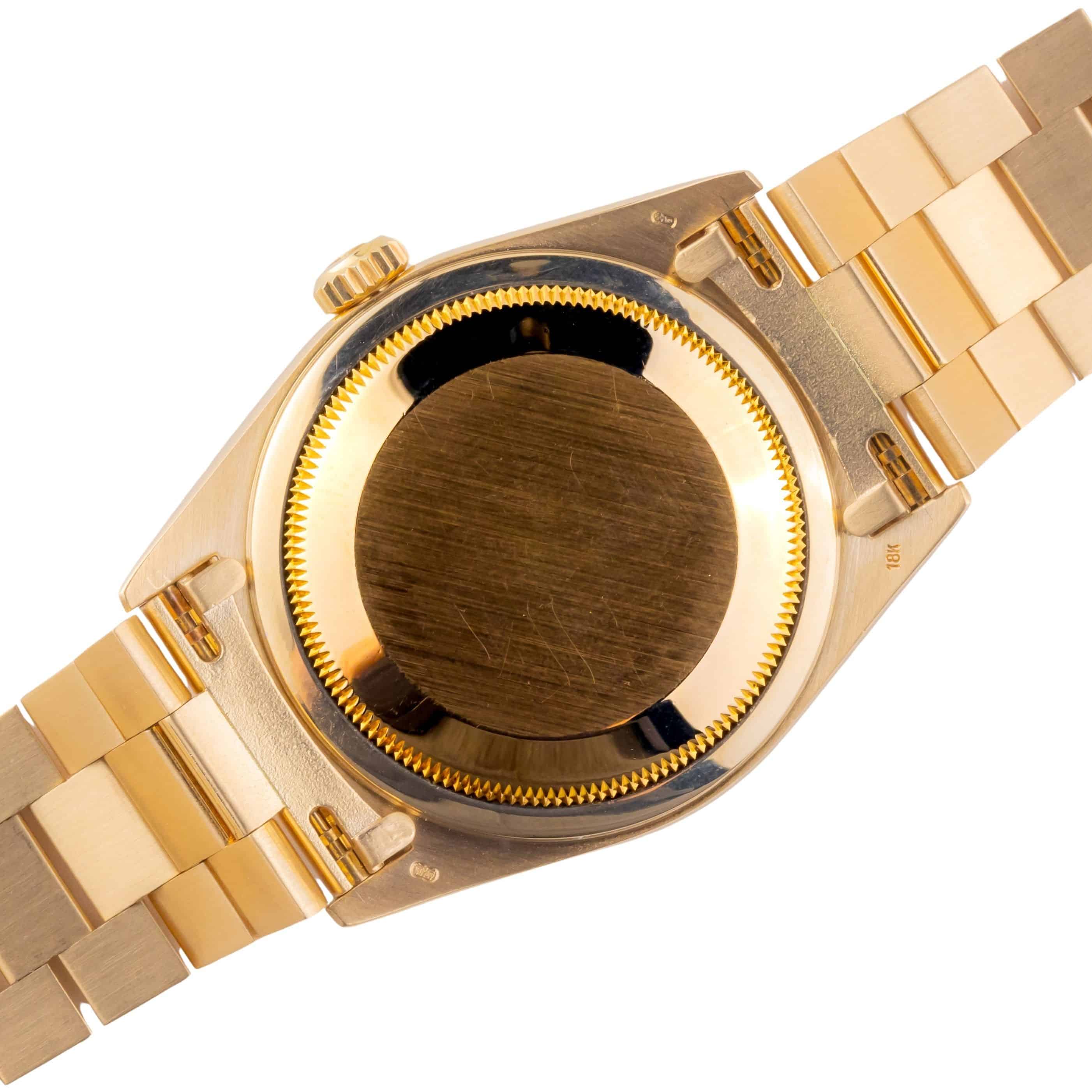 Rolex Day-Date Black Diamond 18238 1989 (Papiere) 8 Rolex Day-Date Black Diamond 18238 1989 (Papiere) – Bild 8
