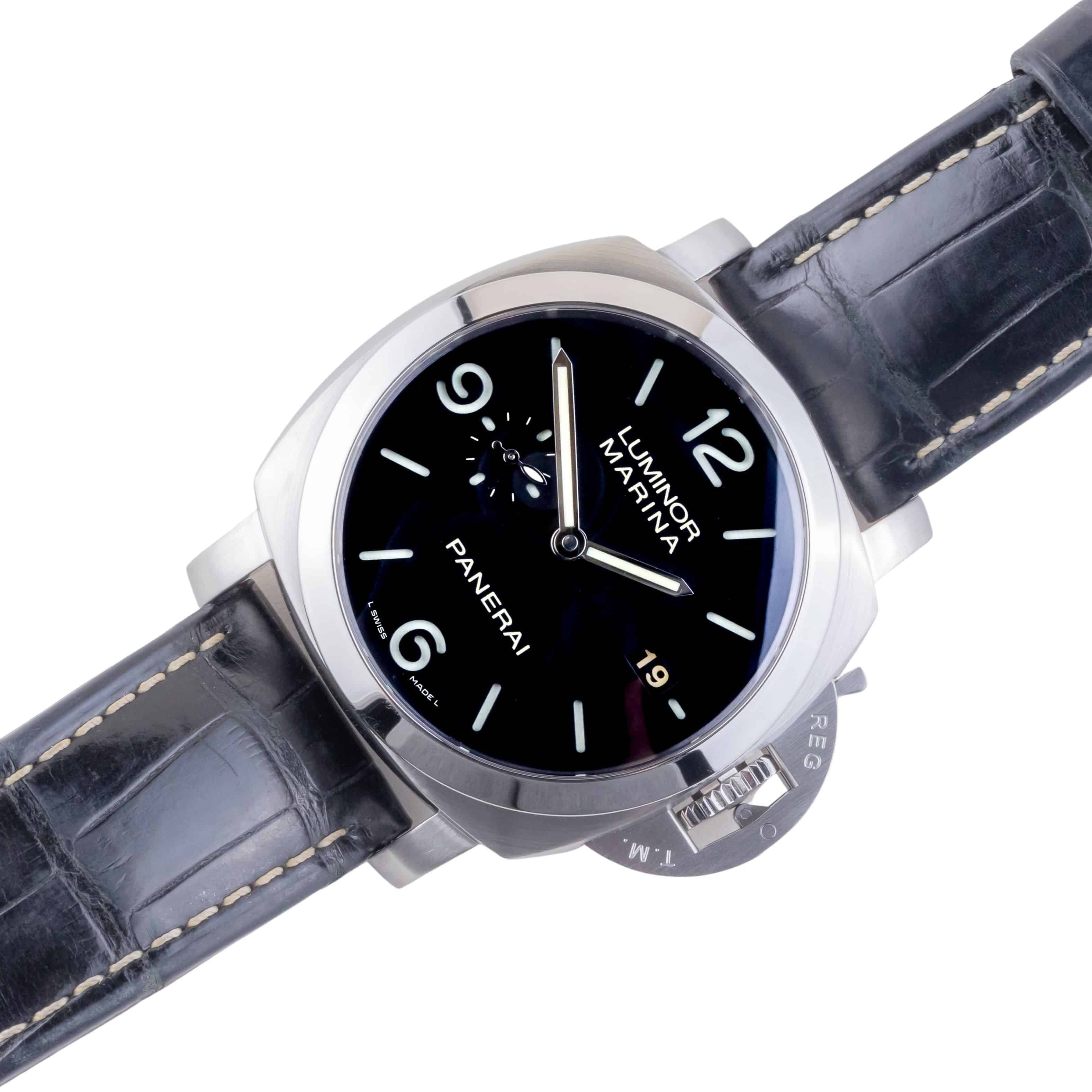 Panerai Luminor Marina 1950 Black Luminova PAM00312 2013 (Vollständige Set) 1 panerai-luminor-marina-pam00312