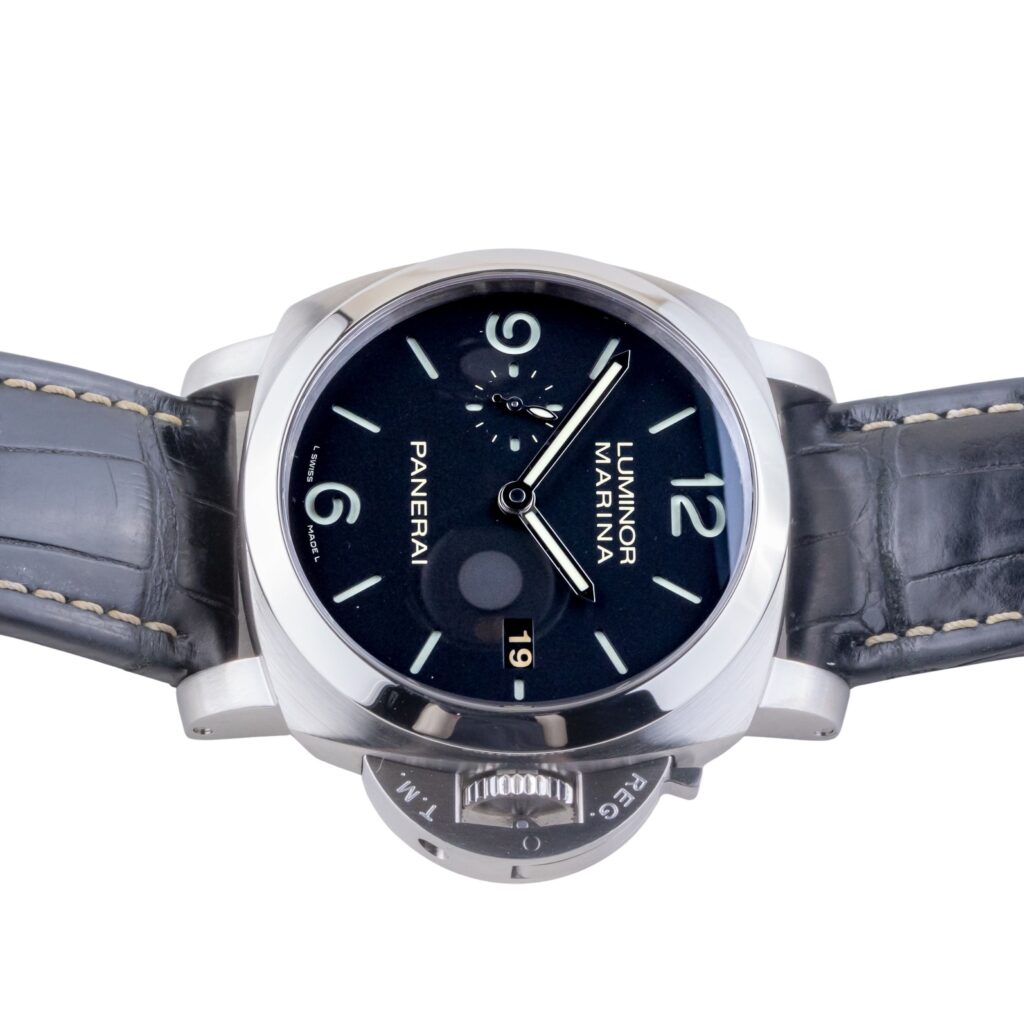 Panerai Luminor Marina 1950 Black Luminova PAM00312 2013 (Vollständige Set) 13 2E0B3932 1CG 3M Langedyk Vintage Watches