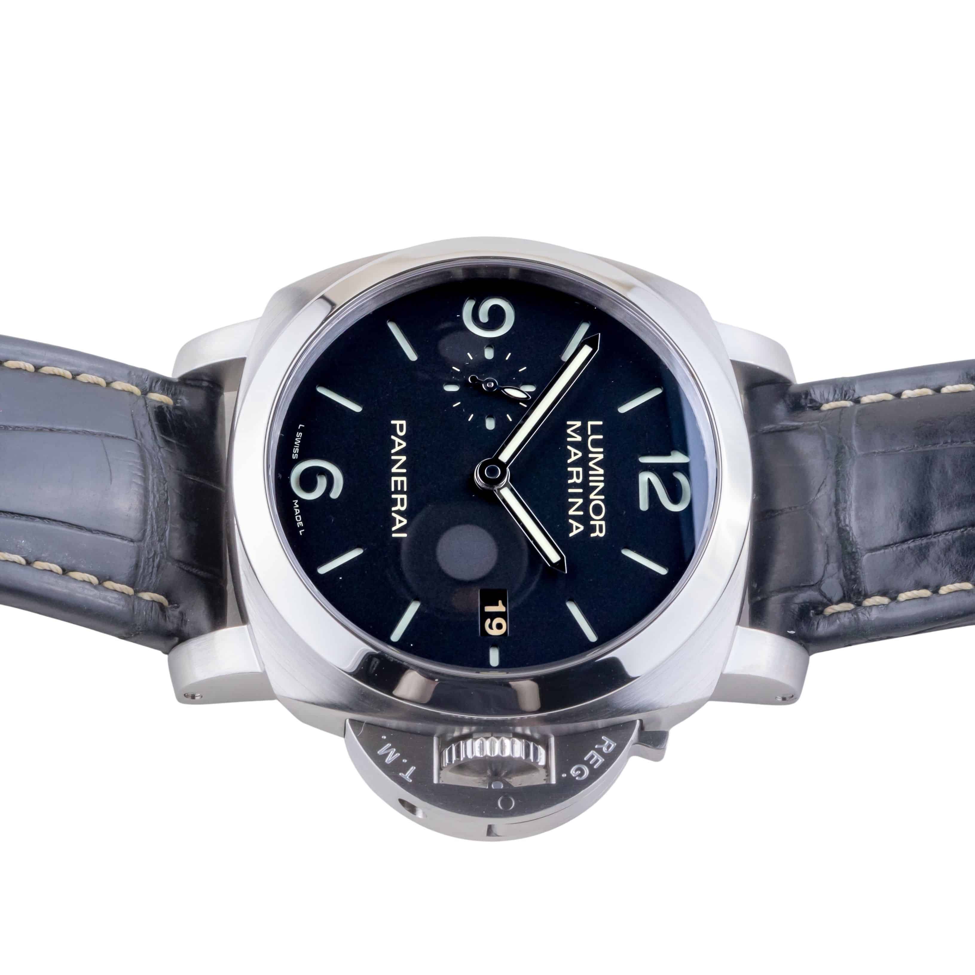 Panerai Luminor Marina 1950 Black Luminova PAM00312 2013 (Vollständige Set) 6 Panerai Luminor Marina 1950 Black Luminova PAM00312 2013 (Vollständige Set) – Bild 6
