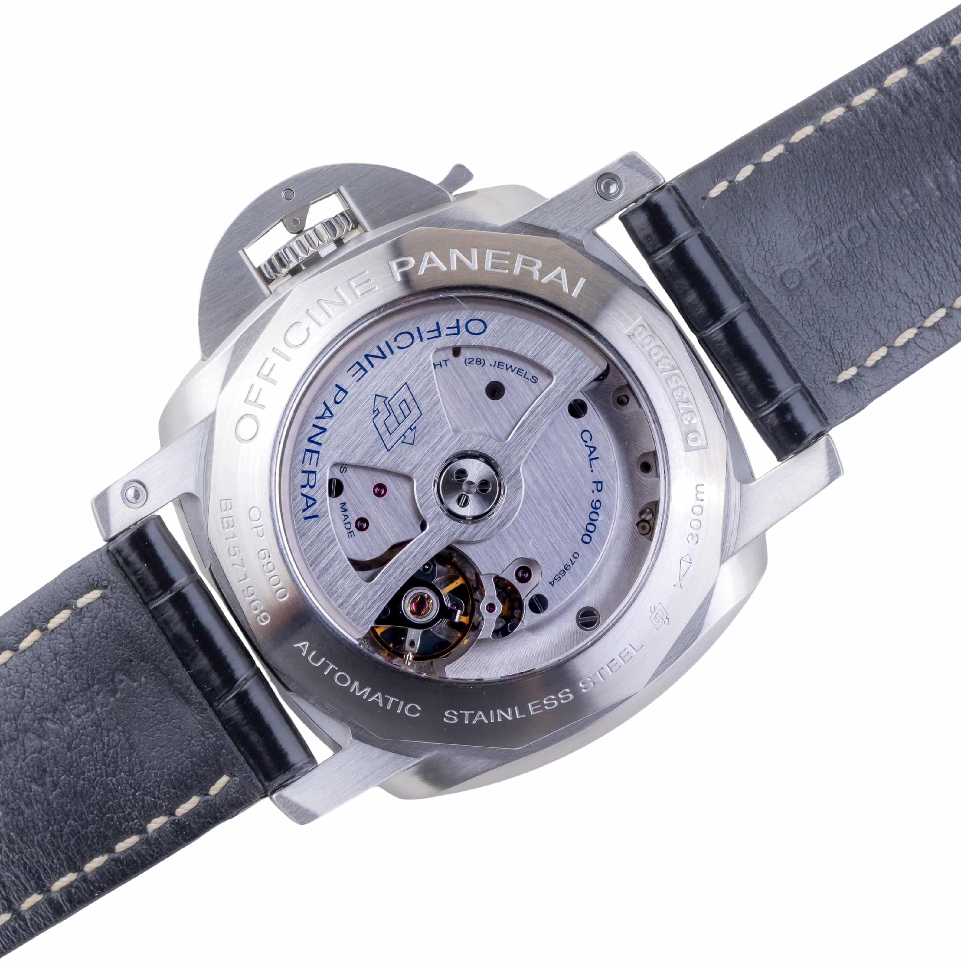 Panerai Luminor Marina 1950 Black Luminova PAM00312 2013 (Vollständige Set) 4 Panerai Luminor Marina 1950 Black Luminova PAM00312 2013 (Vollständige Set) – Bild 4