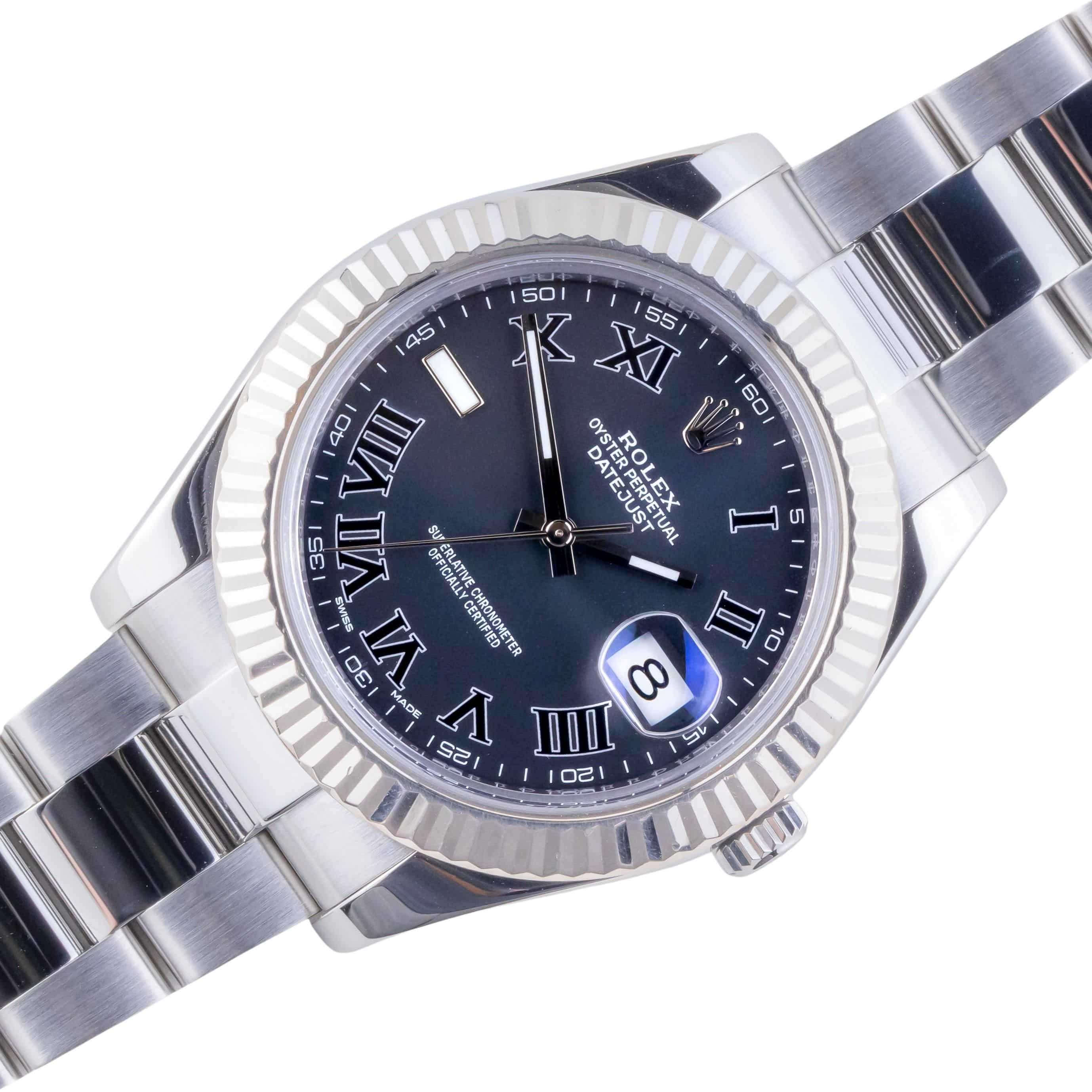 Rolex Datejust 41 Grey Roman 116334 2016 (Vollständiger Satz) 1 rolex-datejust-41-116334