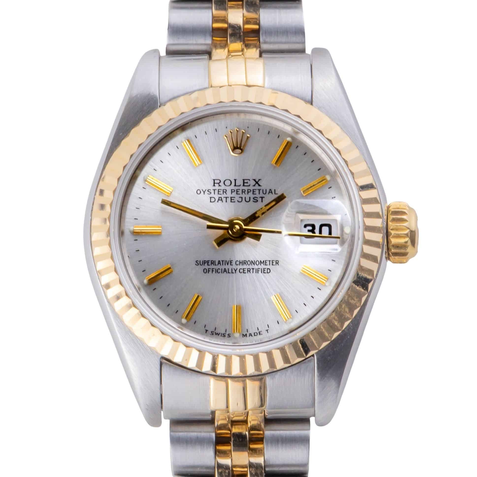 Rolex Lady-Datejust Silver 69173 1987 (Vollständiger Satz) 3 Rolex Lady-Datejust Silver 69173 1987 (Vollständiger Satz) – Bild 3