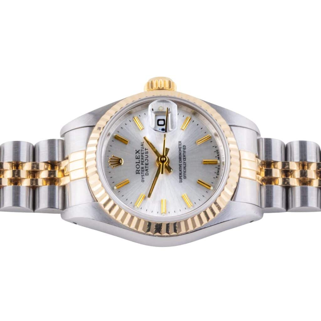 Rolex Lady-Datejust Silver 69173 1987 (Vollständiger Satz) 12 2E0B3968 1CG 3M Langedyk Vintage Watches
