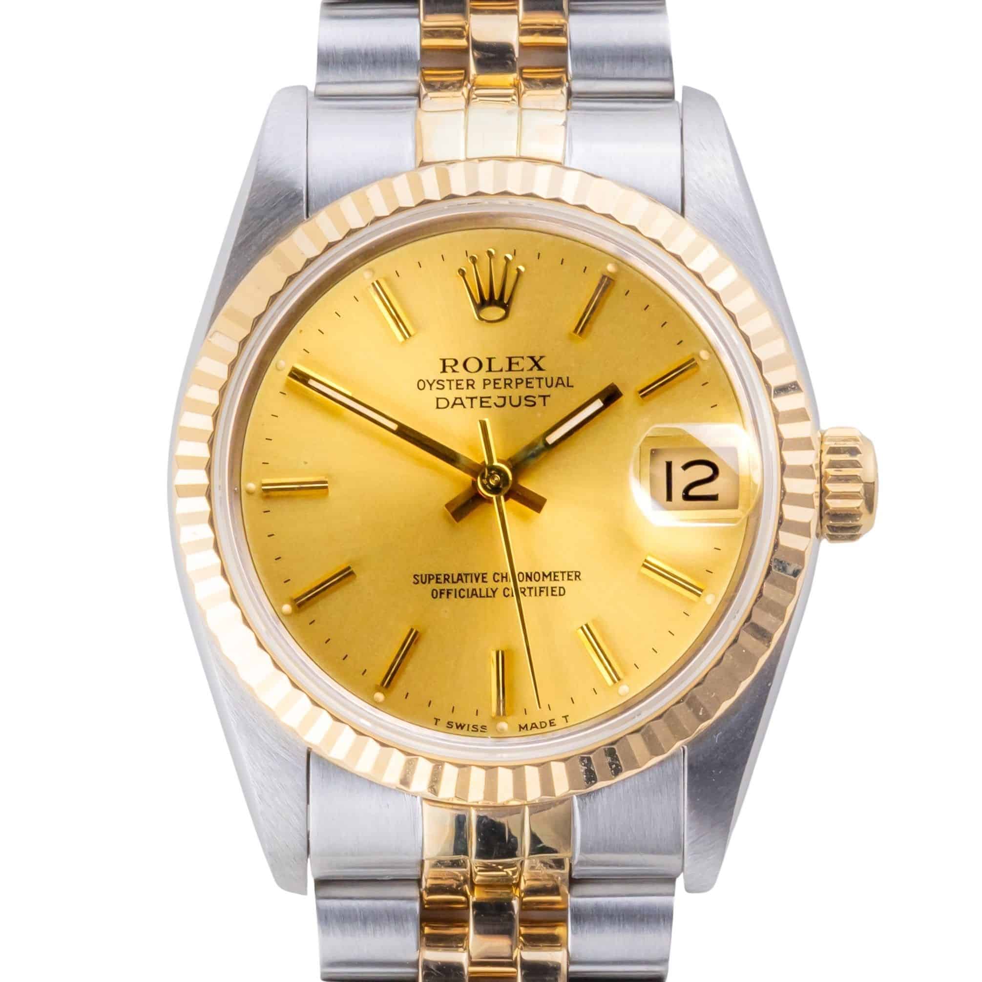 Rolex Oyster Perpetual Lady-Datejust Champagne 68273 1993 (Vollständiger Satz) 3 Rolex Oyster Perpetual Lady-Datejust Champagne 68273 1993 (Vollständiger Satz) – Bild 3