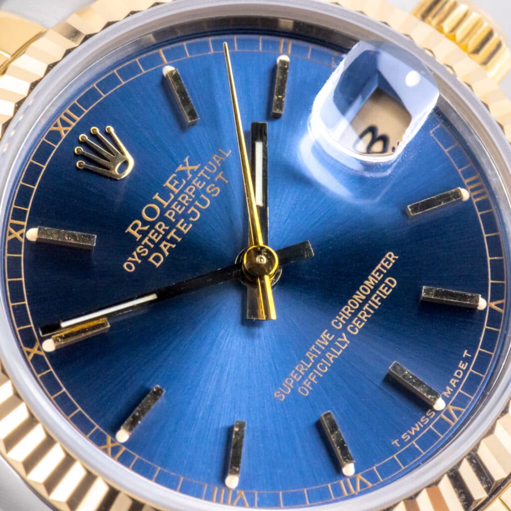 Alternative view of Rolex Oyster Perpetual Lady-Datejust Blue 68273 1989 (Vollständiger Satz)