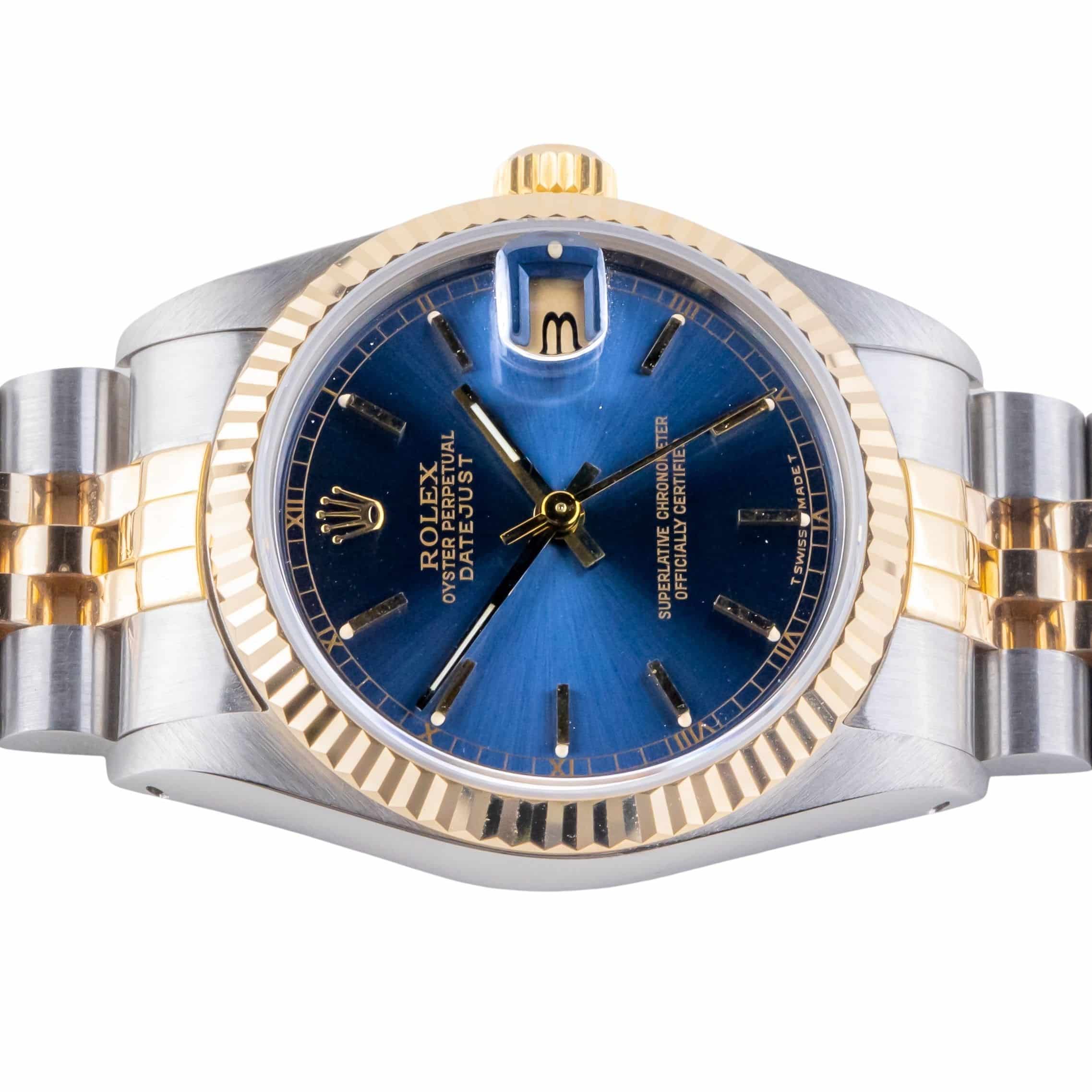 Rolex Oyster Perpetual Lady-Datejust Blue 68273 1989 (Vollständiger Satz) 5 Rolex Oyster Perpetual Lady-Datejust Blue 68273 1989 (Vollständiger Satz) – Bild 5