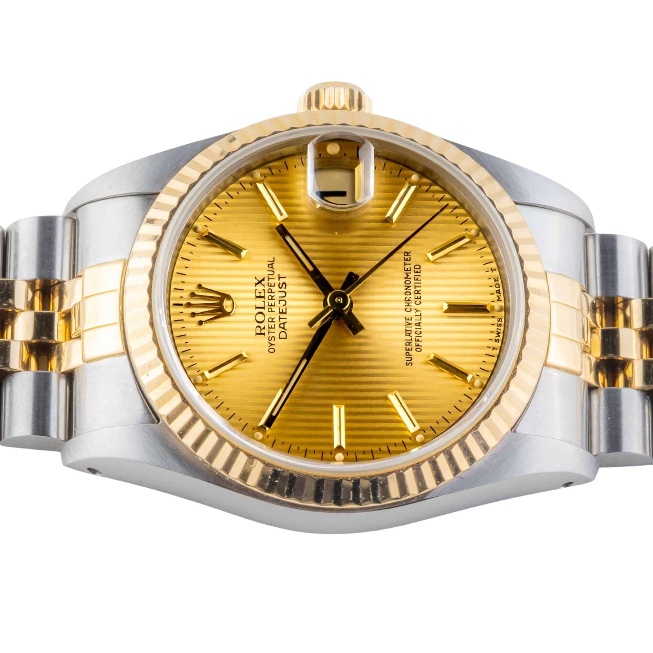 Rolex Oyster Perpetual Lady-Datejust Champagne Tapestry 68273 1989 (Vollständiger Satz) 5 Rolex Oyster Perpetual Lady-Datejust Champagne Tapestry 68273 1989 (Vollständiger Satz) – Bild 5