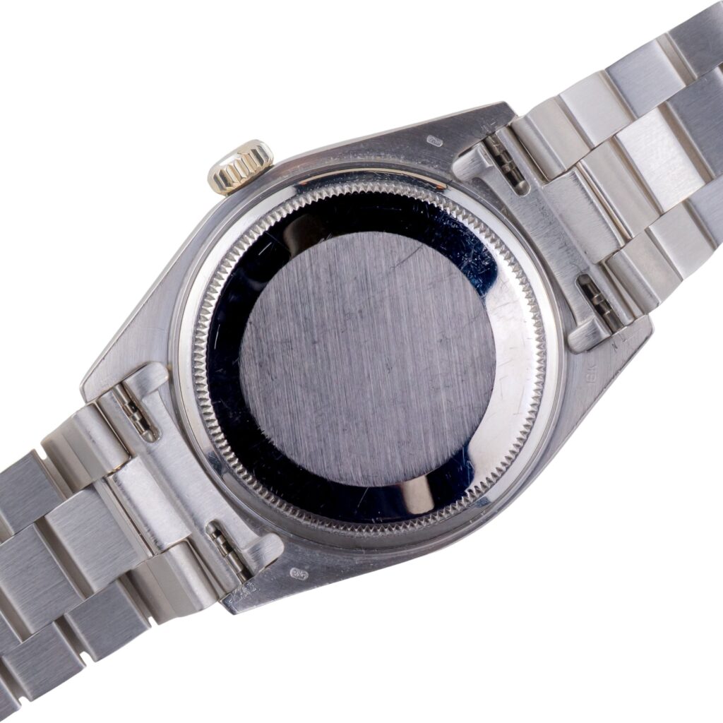 Rolex Day-Date Silver Diamond 18039 1979 11 2E0B4086 1CG 3M Langedyk Vintage Watches