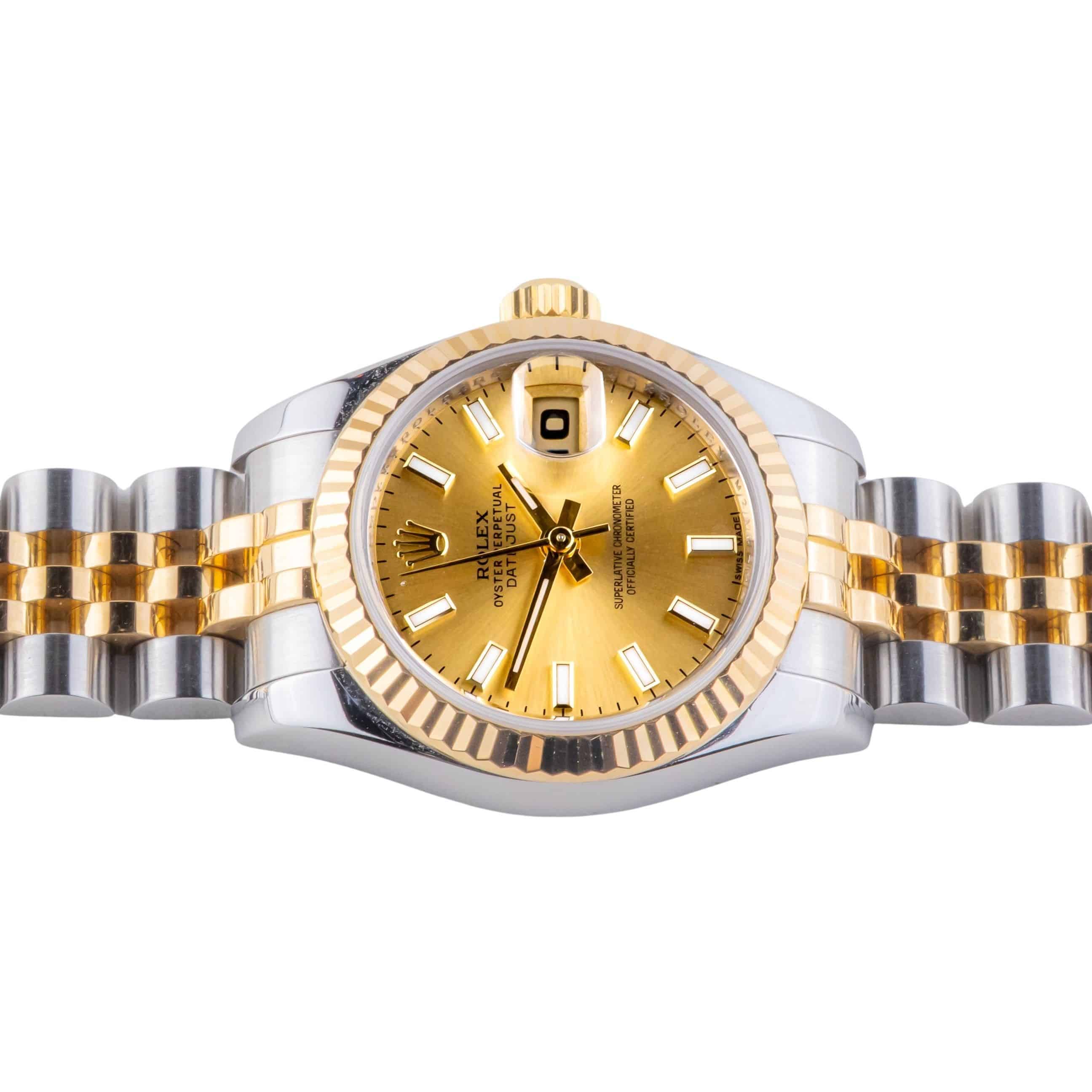 Rolex Lady-Datejust Champagne 179173 2008 5 Rolex Lady-Datejust Champagne 179173 2008 – Bild 5