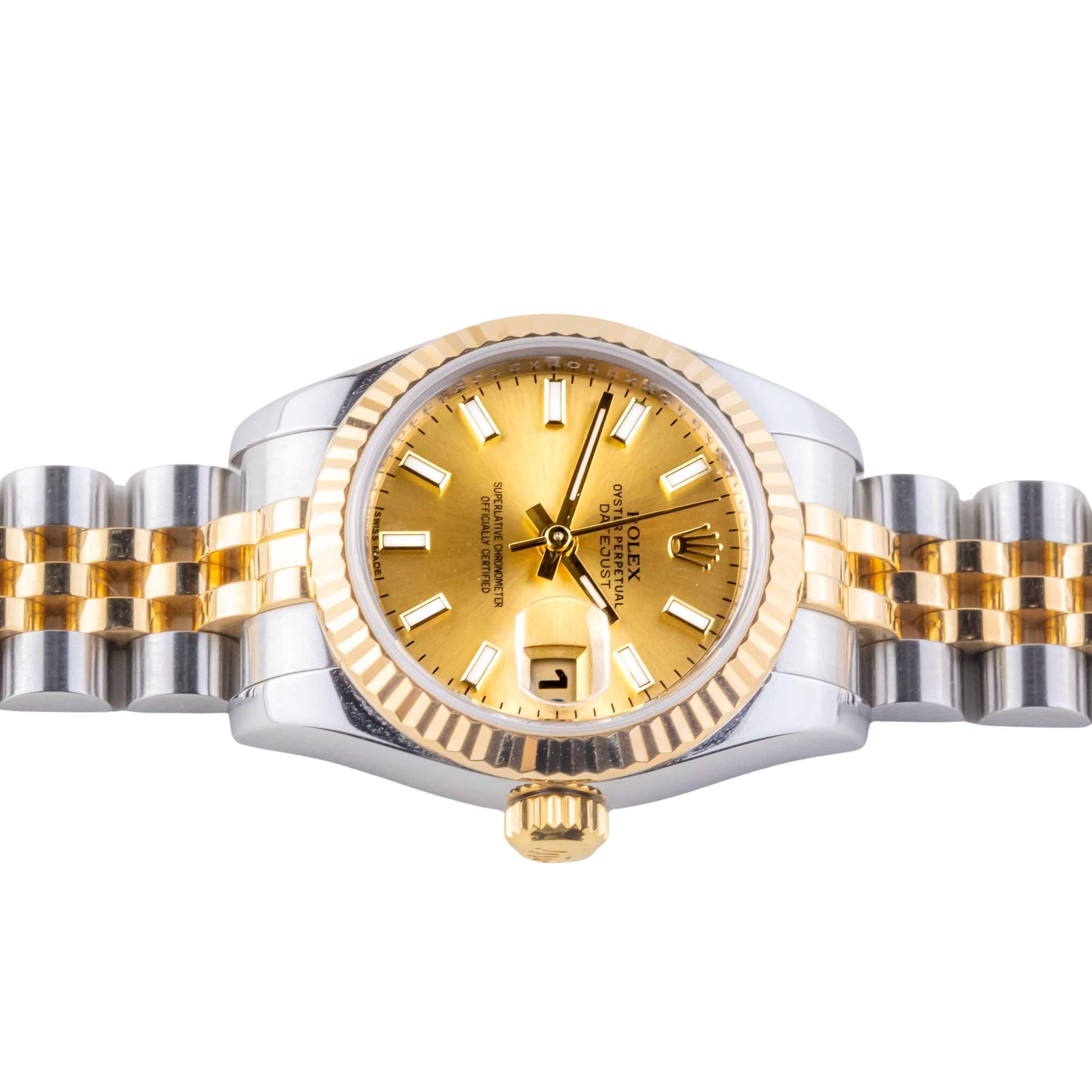 Rolex Lady-Datejust Champagne 179173 2008 6 Rolex Lady-Datejust Champagne 179173 2008 – Bild 6