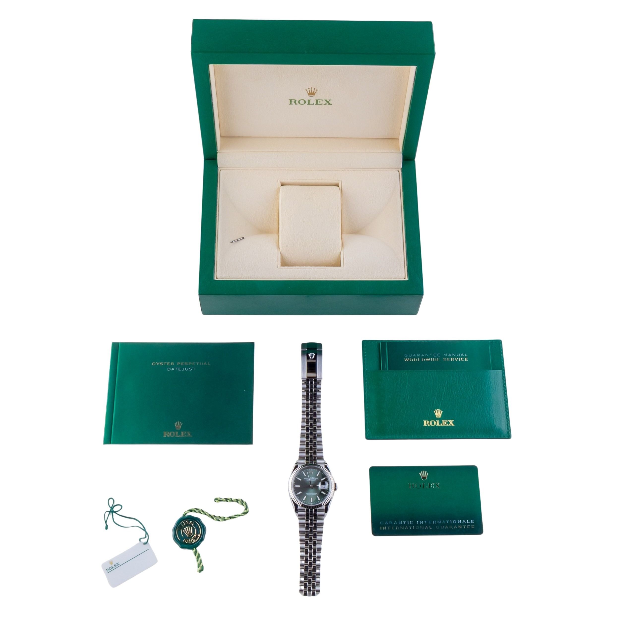 Rolex Datejust Mint Green 126234 2023 (Vollständiger Satz) 8 Rolex Datejust Mint Green 126234 2023 (Vollständiger Satz) – Bild 8