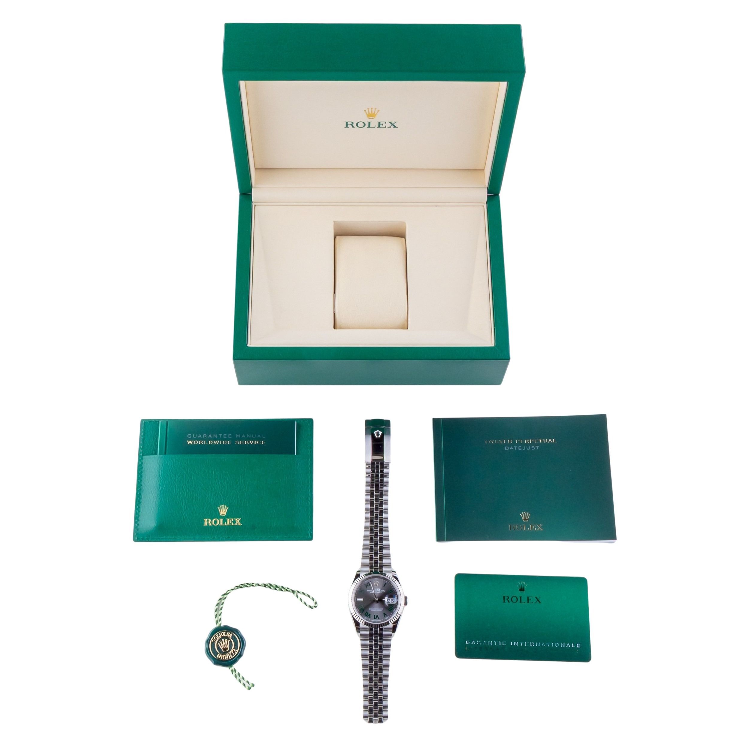 NEW Rolex Datejust Wimbledon 126234 2025 (Vollständiger Satz) 8 NEW Rolex Datejust Wimbledon 126234 2025 (Vollständiger Satz) – Bild 8