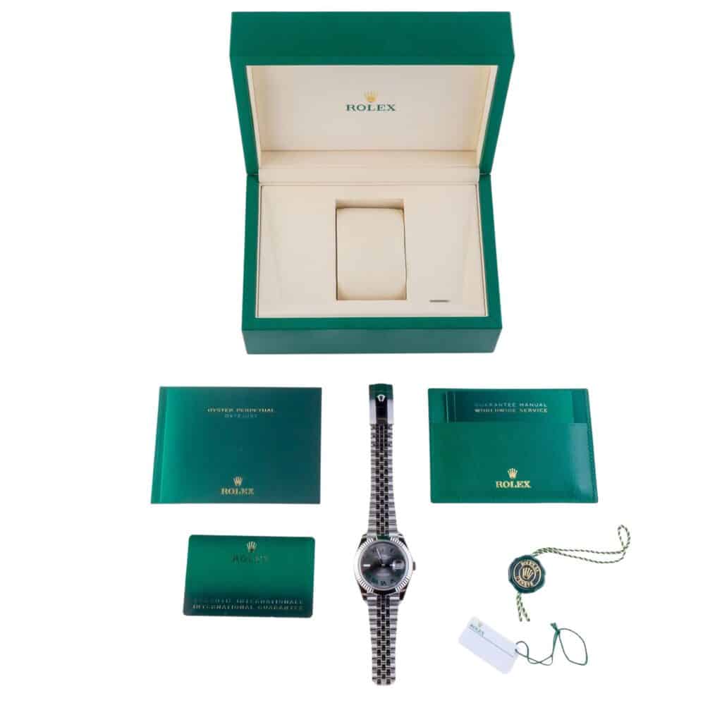 NEW Rolex Datejust Wimbledon 126334 2026 (Vollständiger Satz) 15 2E0B4119 1CG 3M Langedyk Vintage Watches