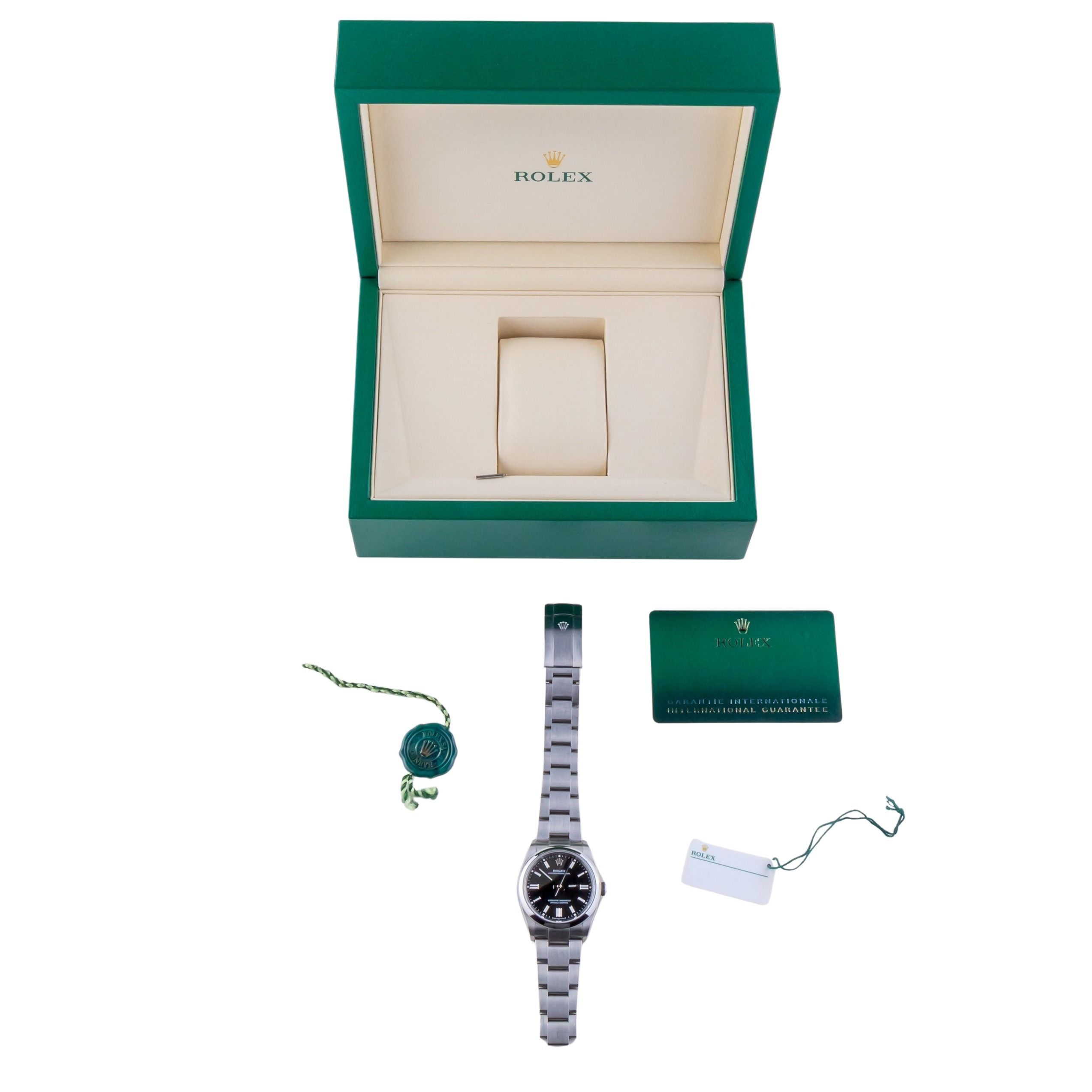 Rolex Oyster Perpetual Black 126000 2025 (Vollständiger Satz) 8 Rolex Oyster Perpetual Black 126000 2025 (Vollständiger Satz) – Bild 8