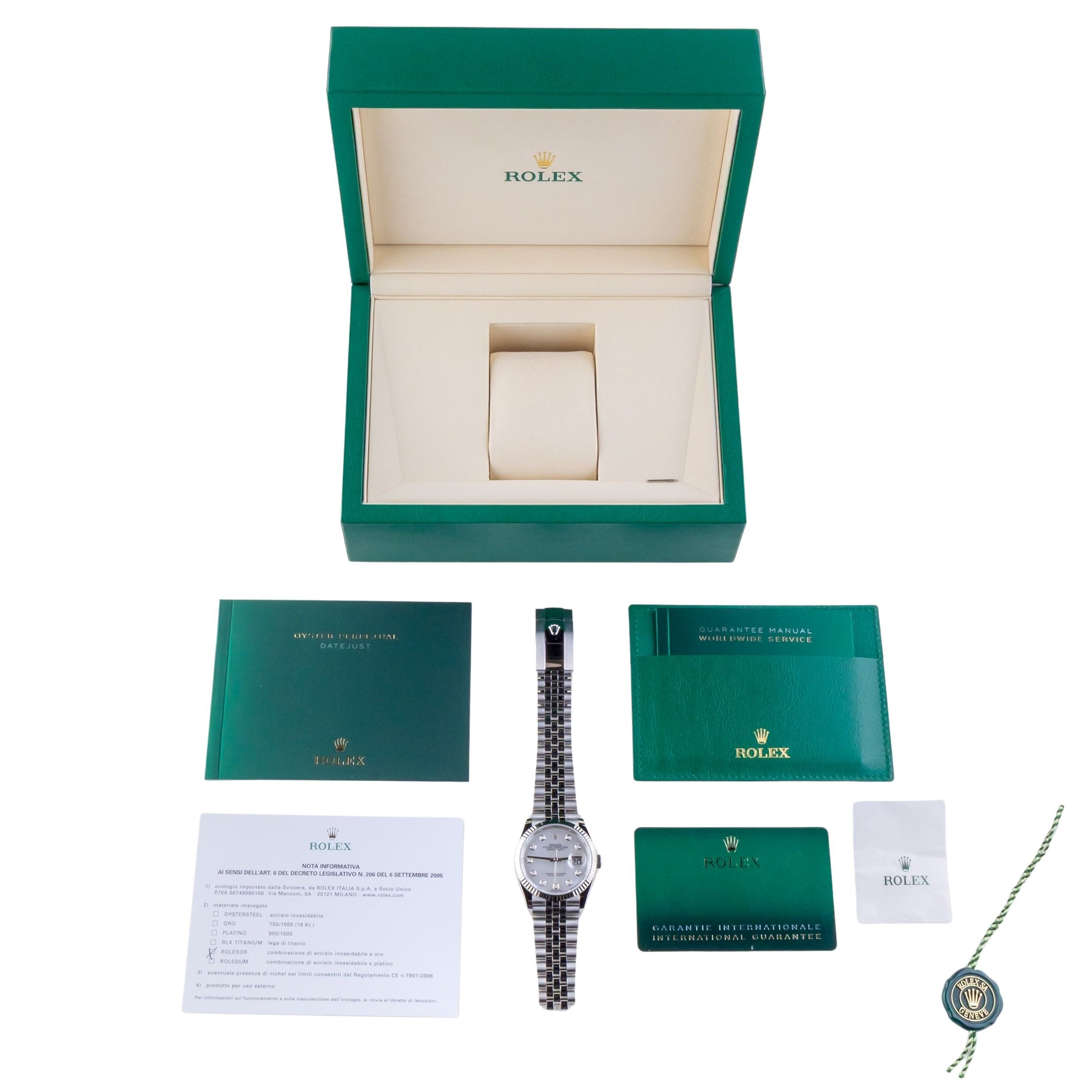 NEW Rolex Oyster Perpetual Datejust MOP Diamond 126234 2026 (Vollständiger Satz) 8 NEW Rolex Oyster Perpetual Datejust MOP Diamond 126234 2026 (Vollständiger Satz) – Bild 8