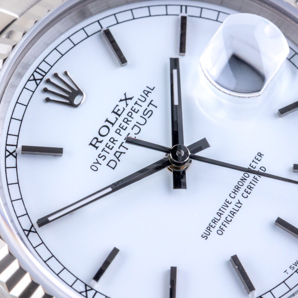 Alternative view of Rolex Oyster Perpetual Datejust White 16234 1996 (Volledige Set)