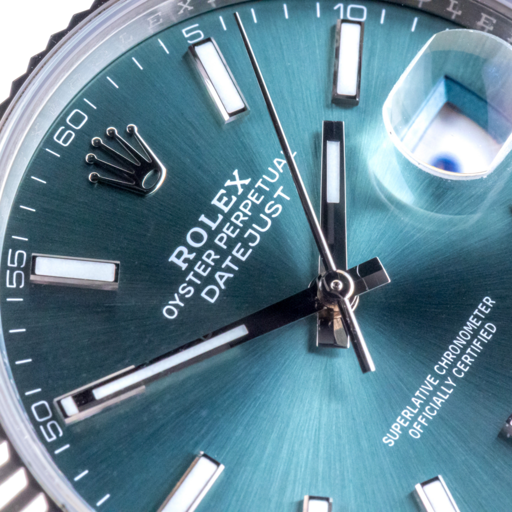 Alternative view of NEW Rolex Datejust Mint Green 126334 2026 (Volledige Set)