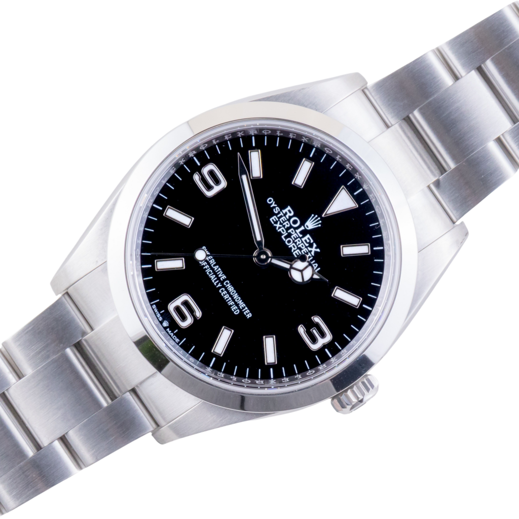 Rolex Explorer I Black 124270 2025 (Volledige set)